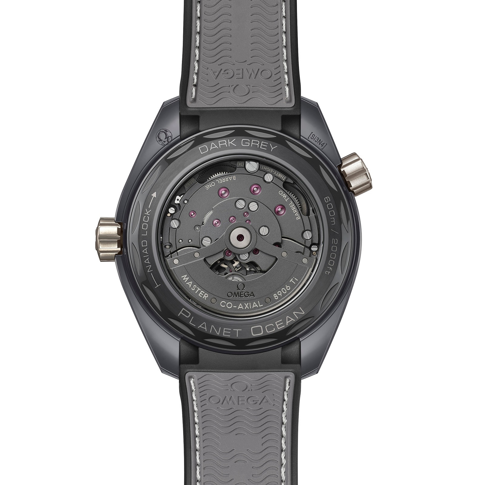 Replica Omega Seamaster Planet Ocean 600M Co-Axial Master Chronometer GMT 45.5mm Mens details Grey O21592462299002