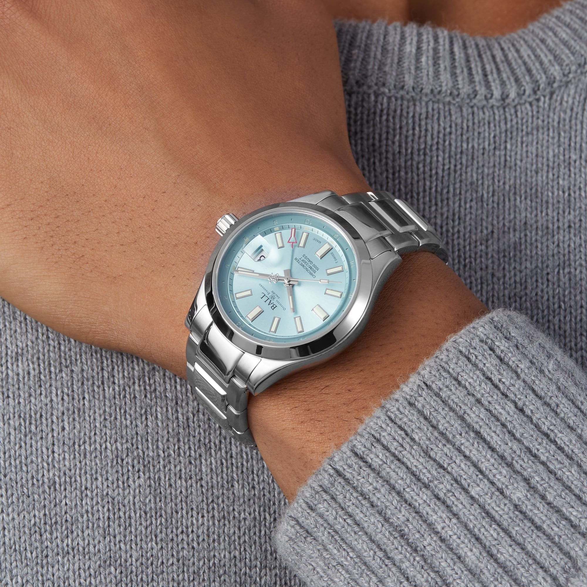 Replica BALL Engineer III Endurance 1917 GMT 41mm Mens details Blue GM9100C-S2C-IBE 9 Replica BALL Engineer III Endurance 1917 GMT 41mm Mens details Blue GM9100C-S2C-IBE