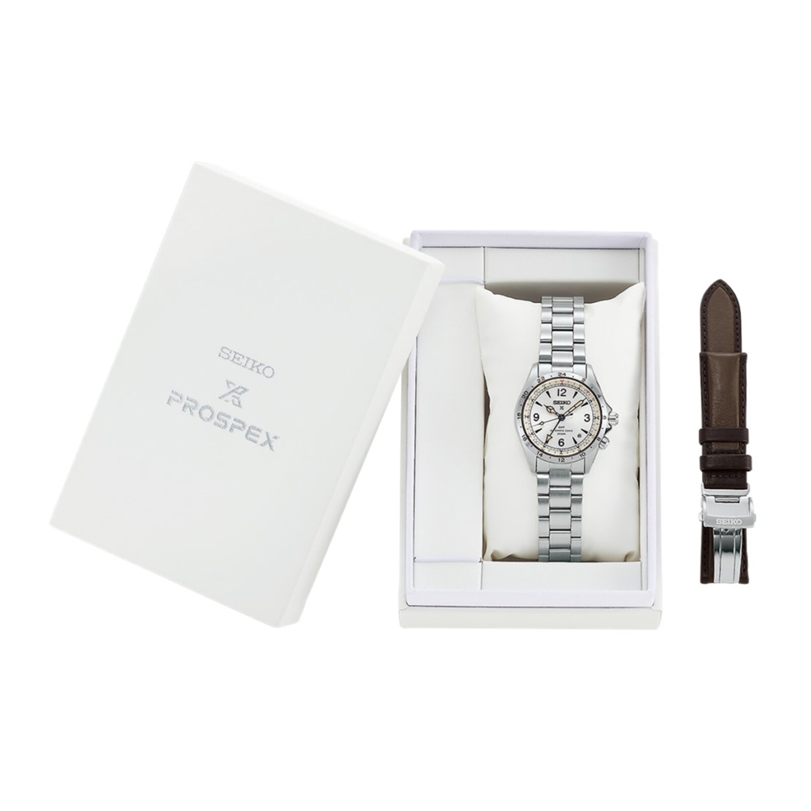 Replica Seiko Prospex Alpinist 39.5mm Mens details Silver SPB409J1