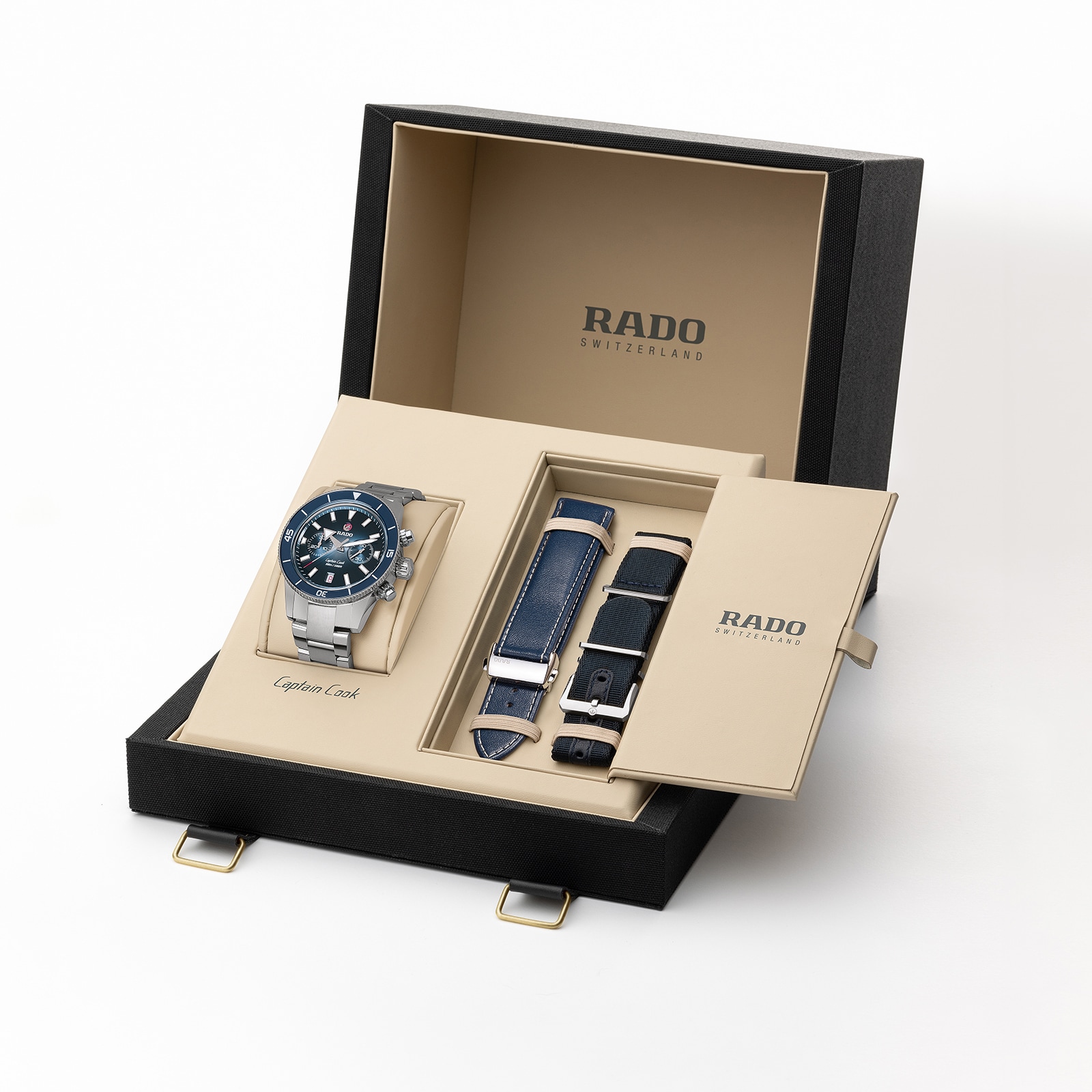Replica Rado Captain Cook Chronograph 43mm R32145208