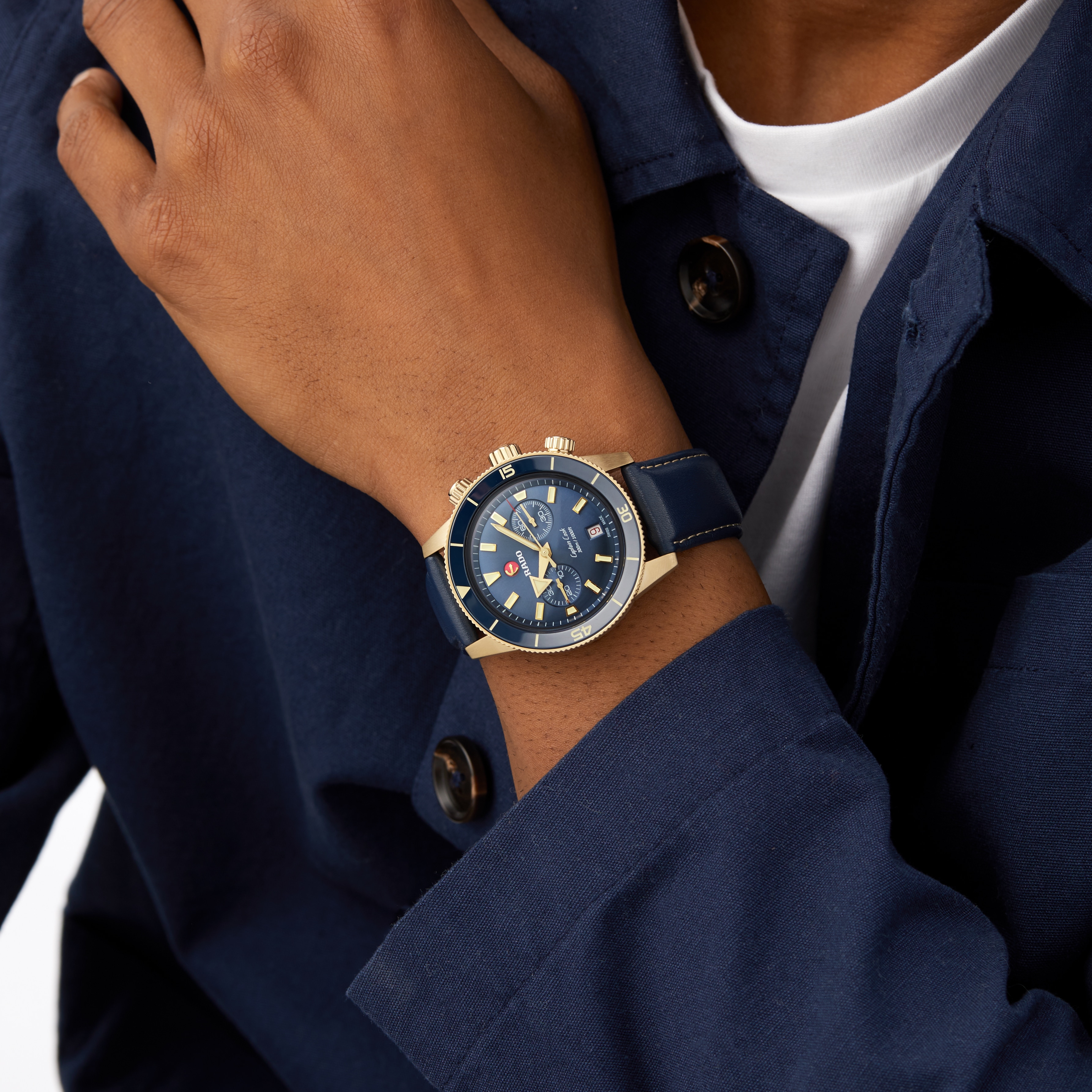 Replica Rado Captain Cook Chronograph 43mm R32146208