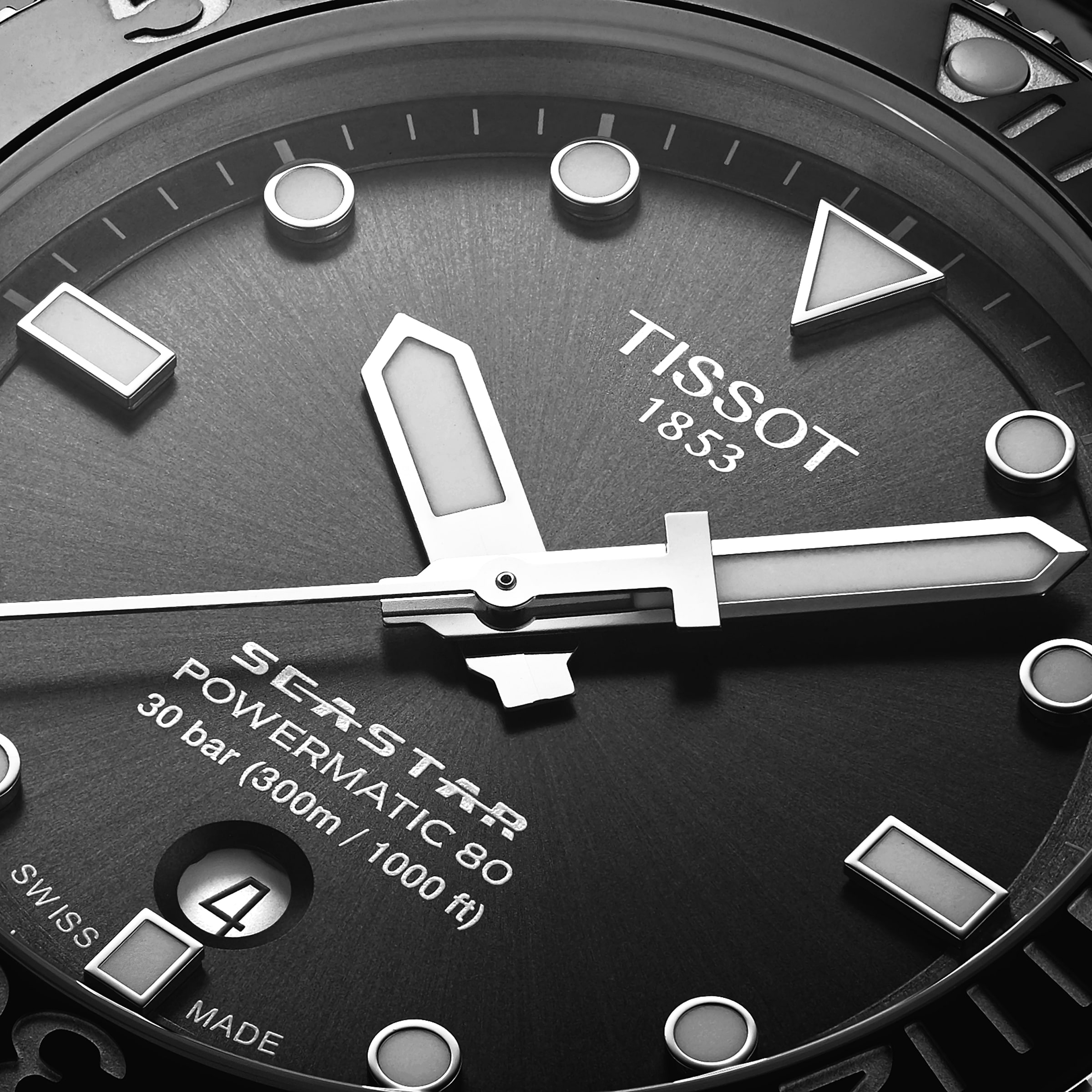 Replica Tissot T-Sport Seastar1000 Powermatic 80 Mens details 43mm T1204071108101