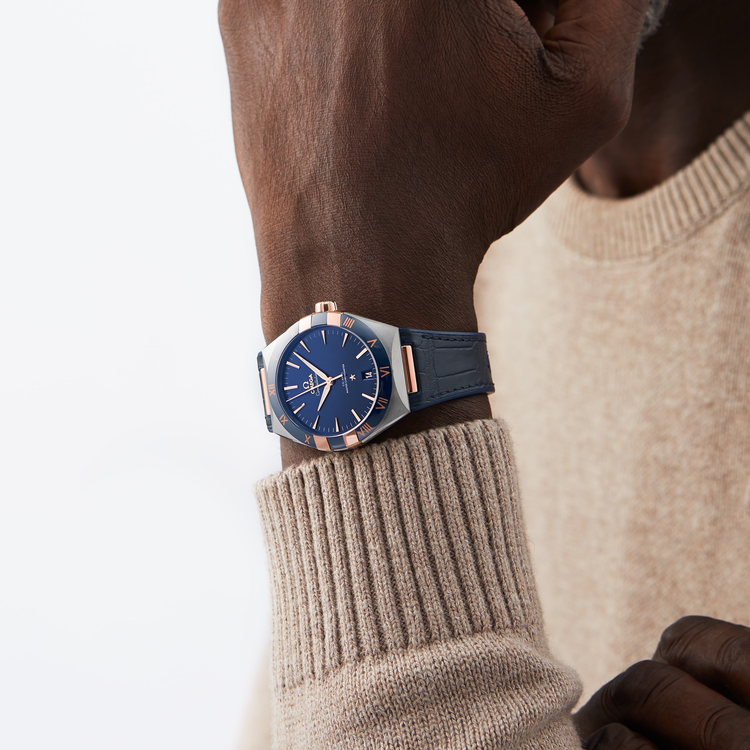 Replica Omega Constellation Co-Axial Master Chronometer 41mm Mens details Blue O13123412103001 9 Replica Omega Constellation Co-Axial Master Chronometer 41mm Mens details Blue O13123412103001