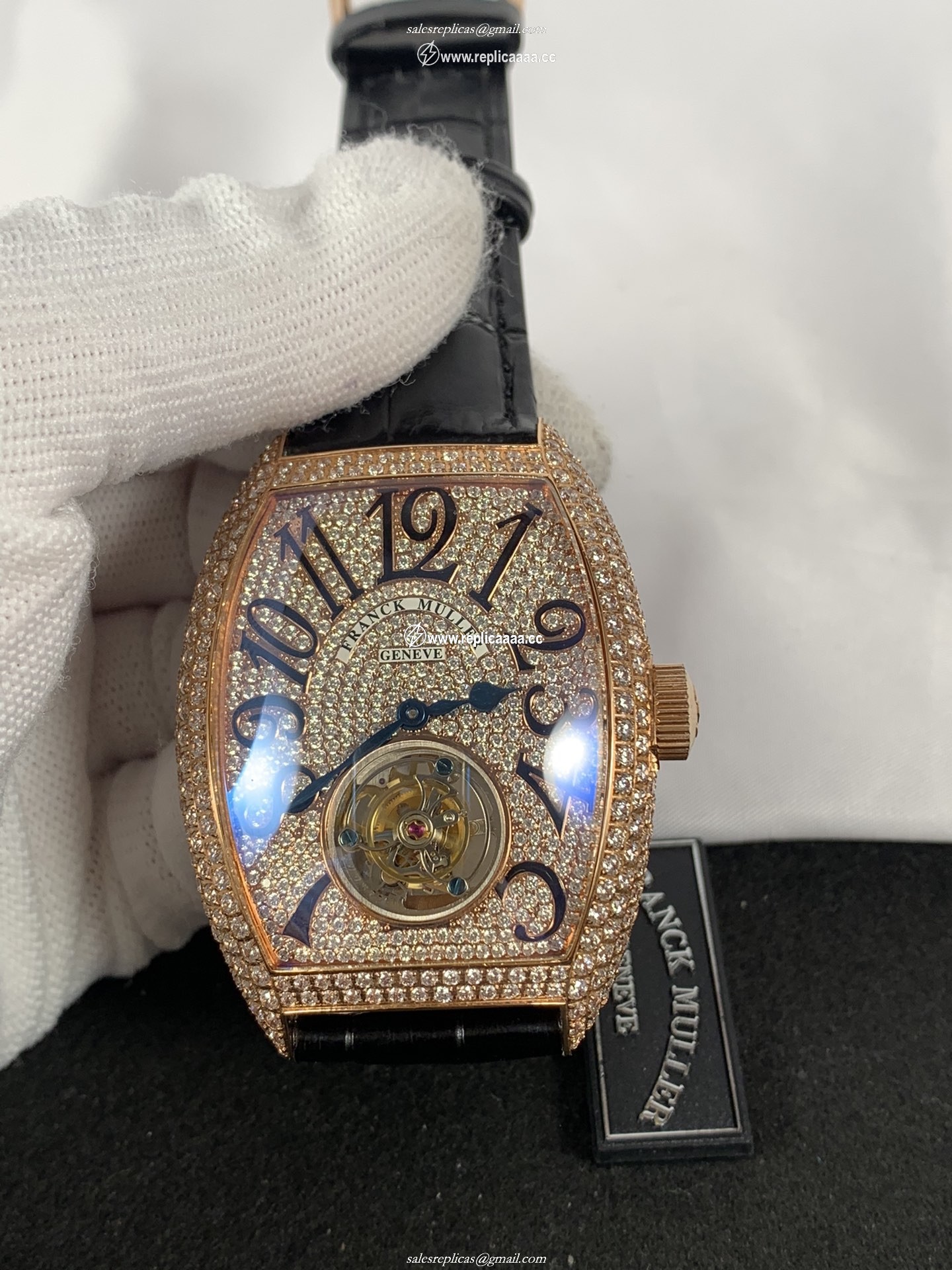 Franck Muller Mens Cintree Curvex Imperial Tourbillon 8880
