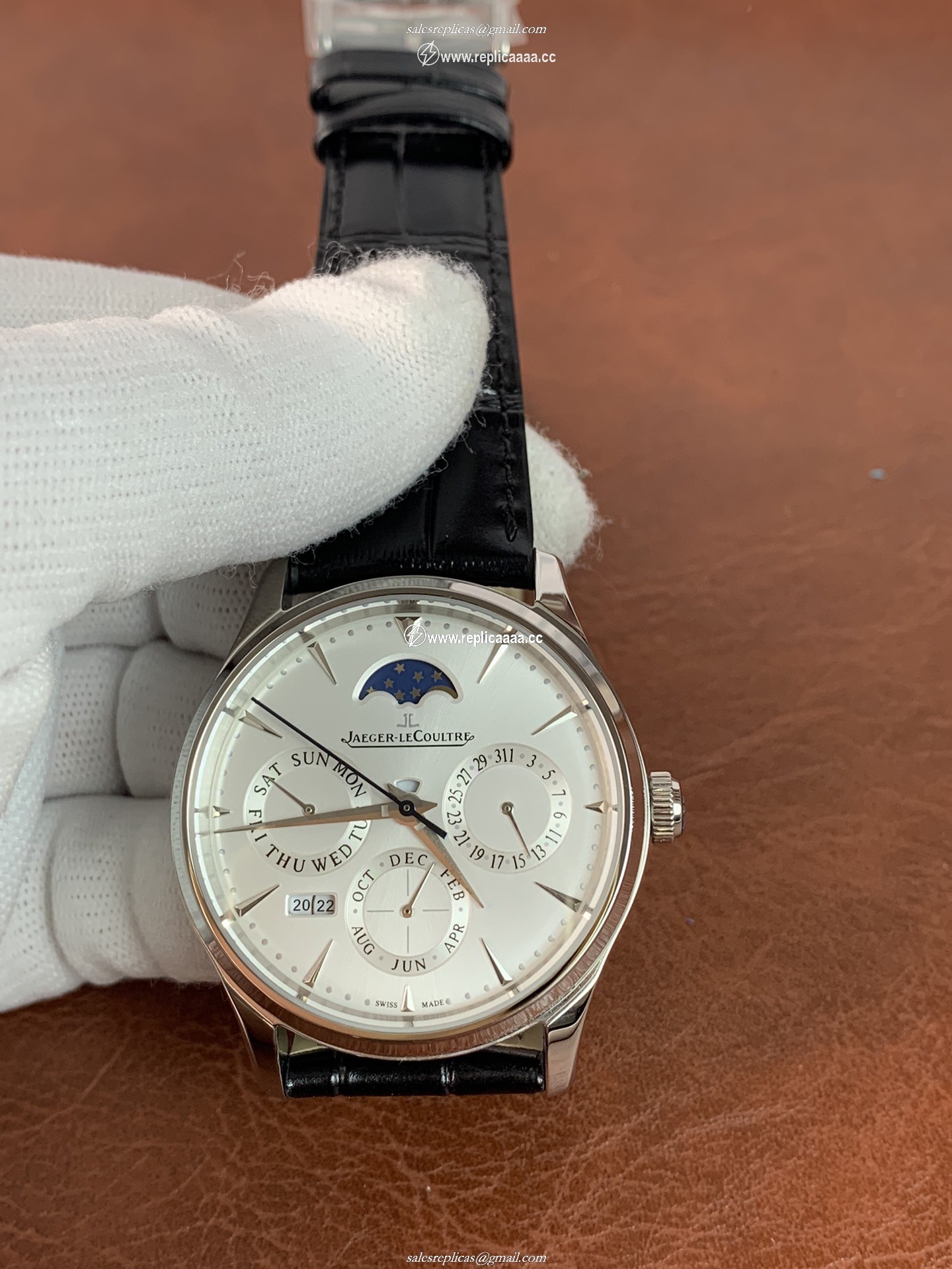 Jaeger Le Coultre Men Master Ultra Thin Perpetual 39mm 1302520