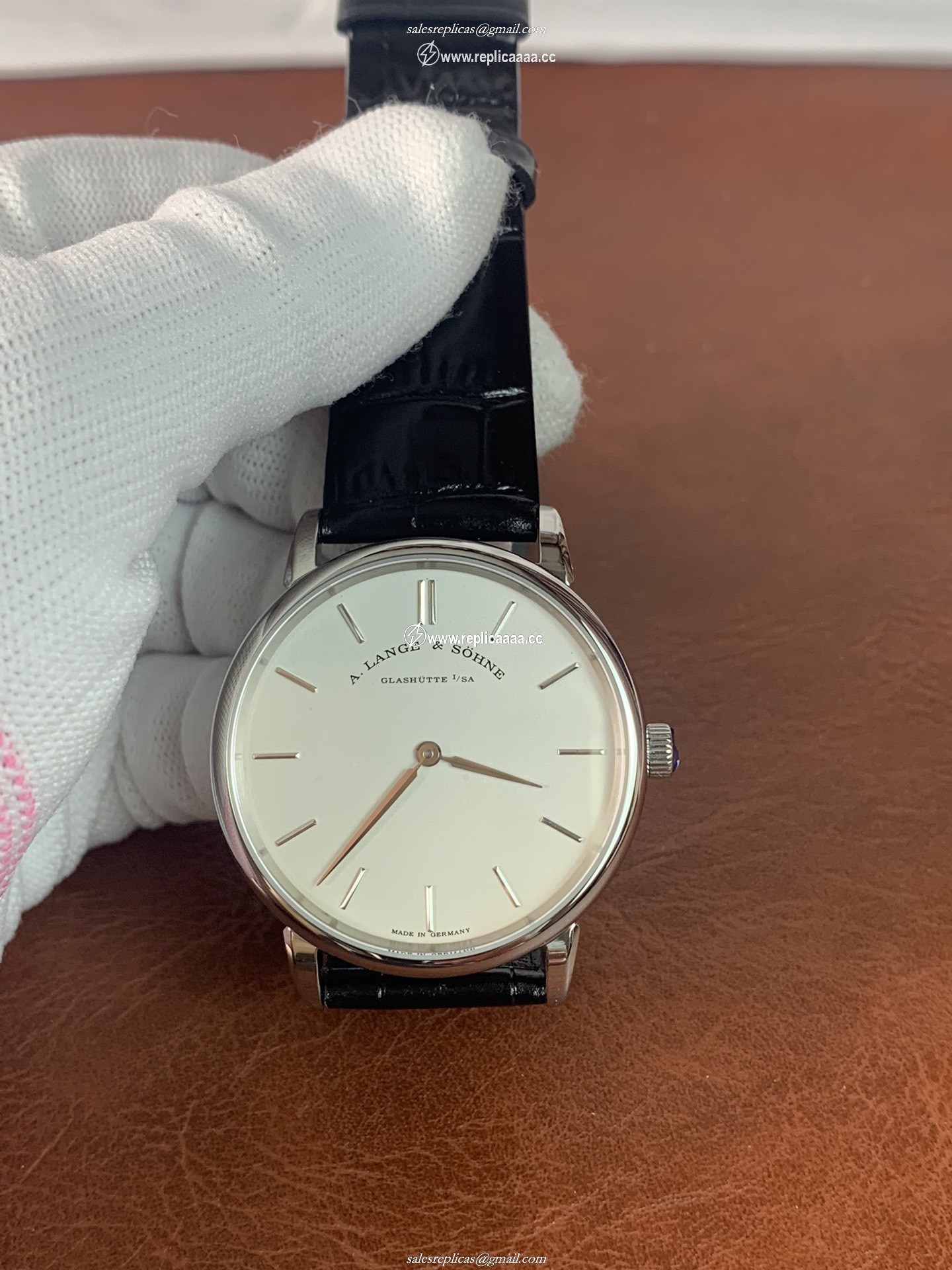 A. Lange & Sohne Mens Saxonia Thin 201.027 1 A. Lange & Sohne Mens Saxonia Thin 201.027
