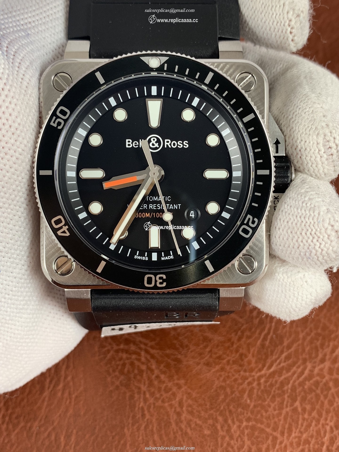 Bell & Ross Mens BR 03-92 1 Bell & Ross Mens BR 03-92