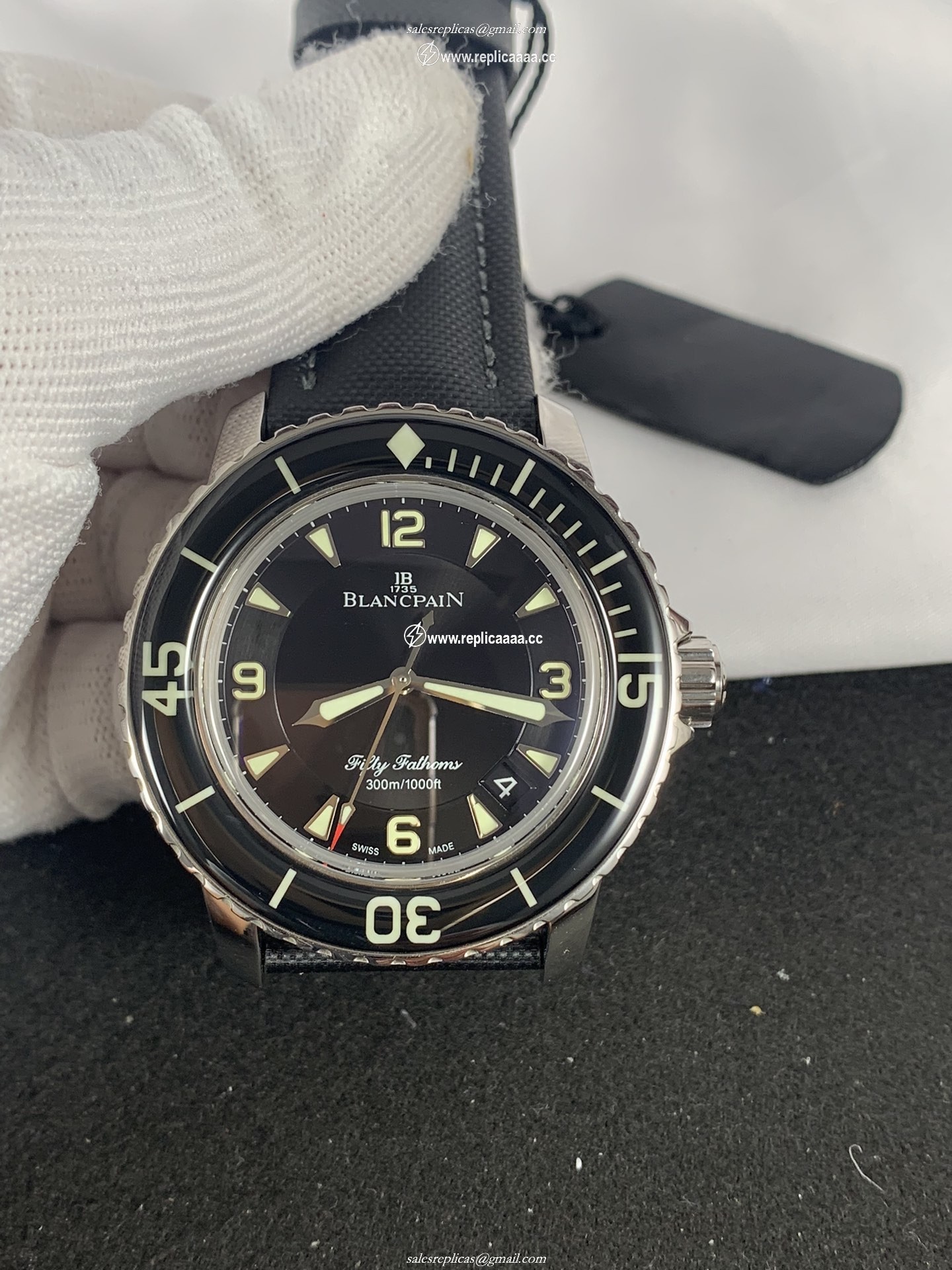 Blancpain Men Fifty Fathoms 5015-12B30-B52A