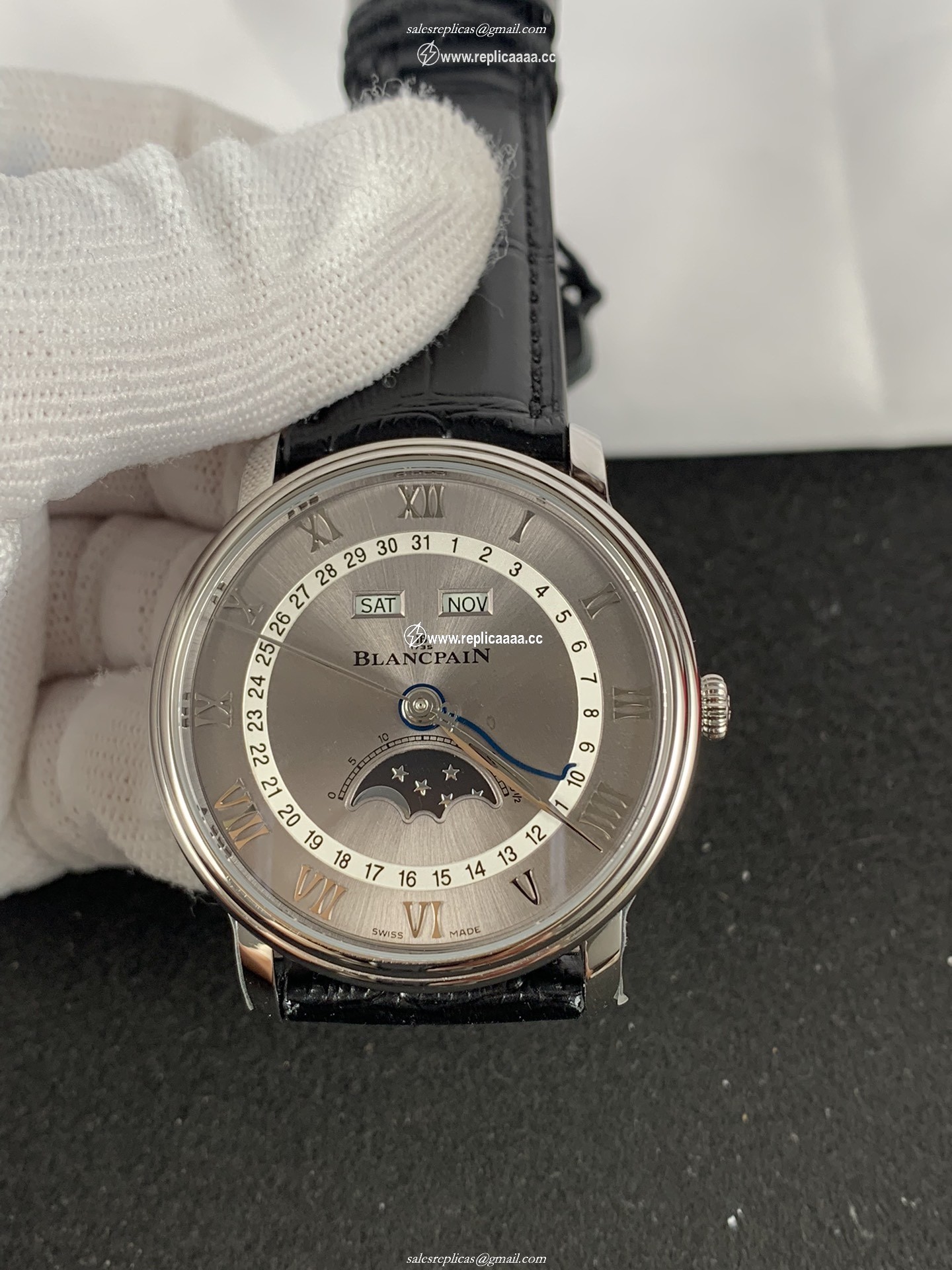 Blancpain Men Villeret 6654-1113-55B