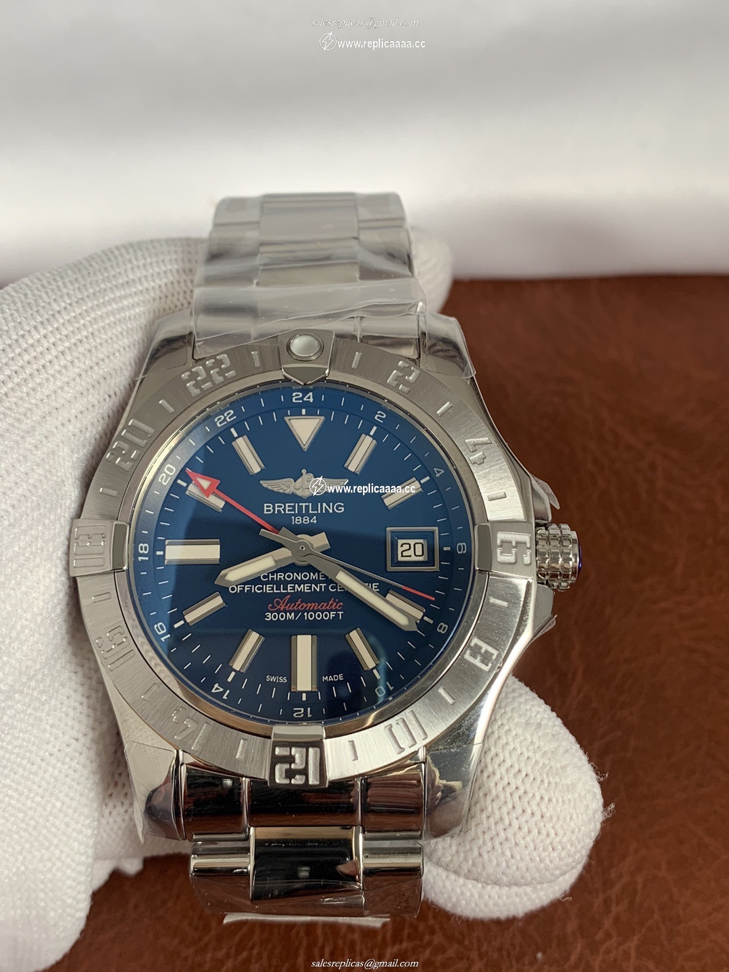 Breitling Men Superocean Heritage II Chronograph Blue A32390111C1A1