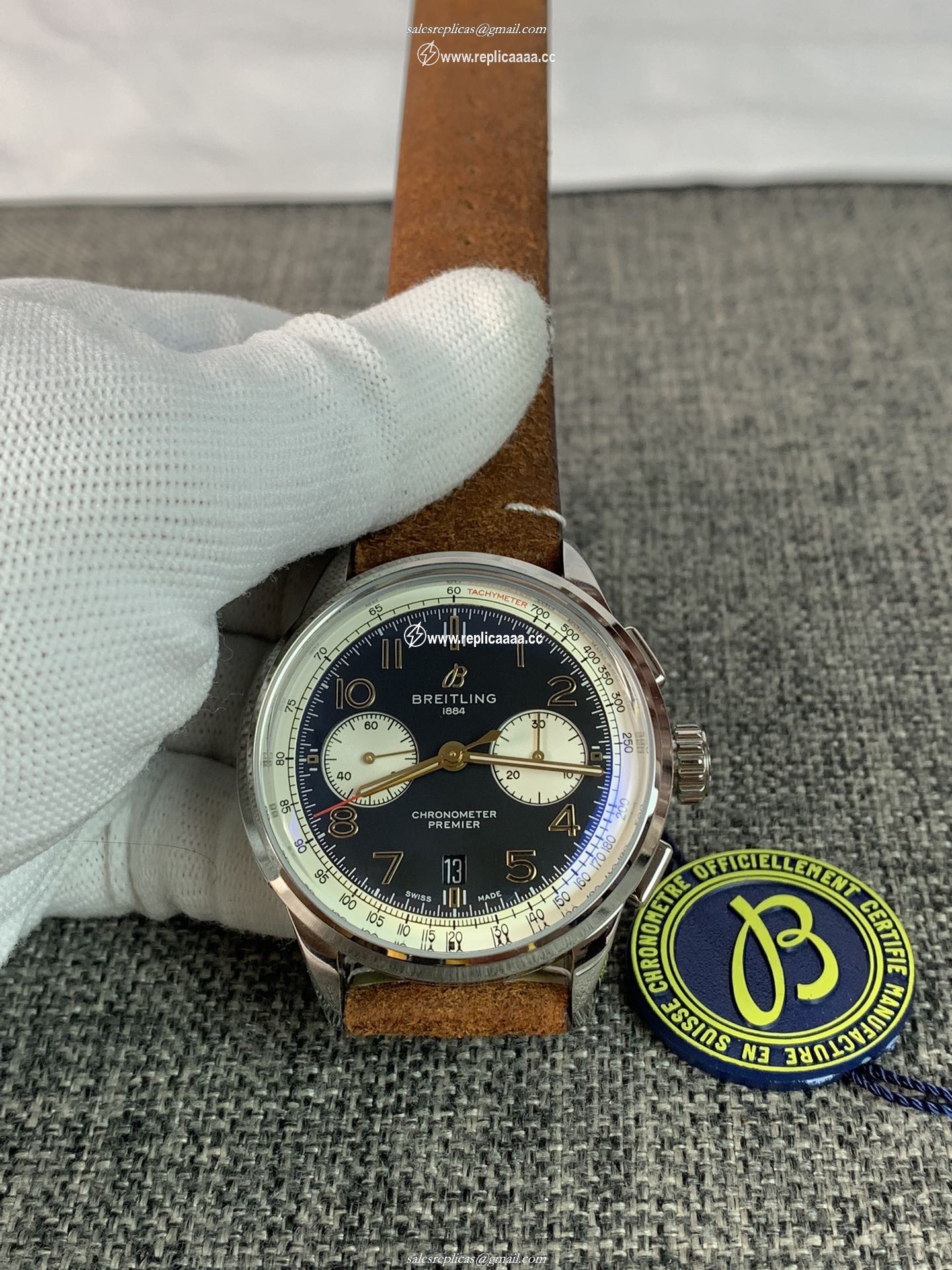 Breitling Men Premier B01 Chronograph 42 Norton 1 Breitling Men Premier B01 Chronograph 42 Norton