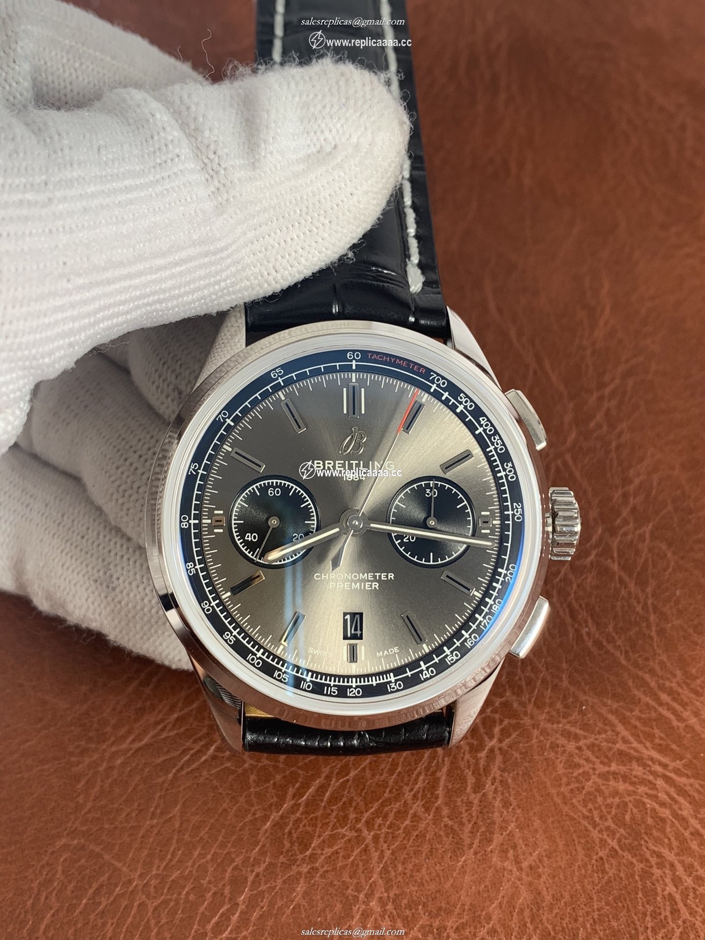 Breitling Men Premier B01 Chronograph AB0118221B1P1 1 Breitling Men Premier B01 Chronograph AB0118221B1P1