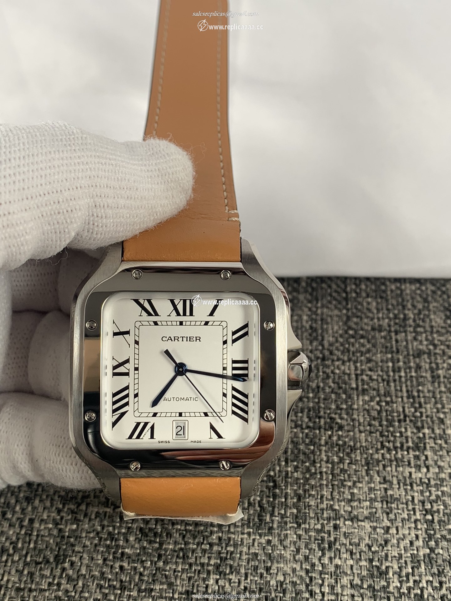 Cartier Men Santos De Cartier Mens WSSA0009