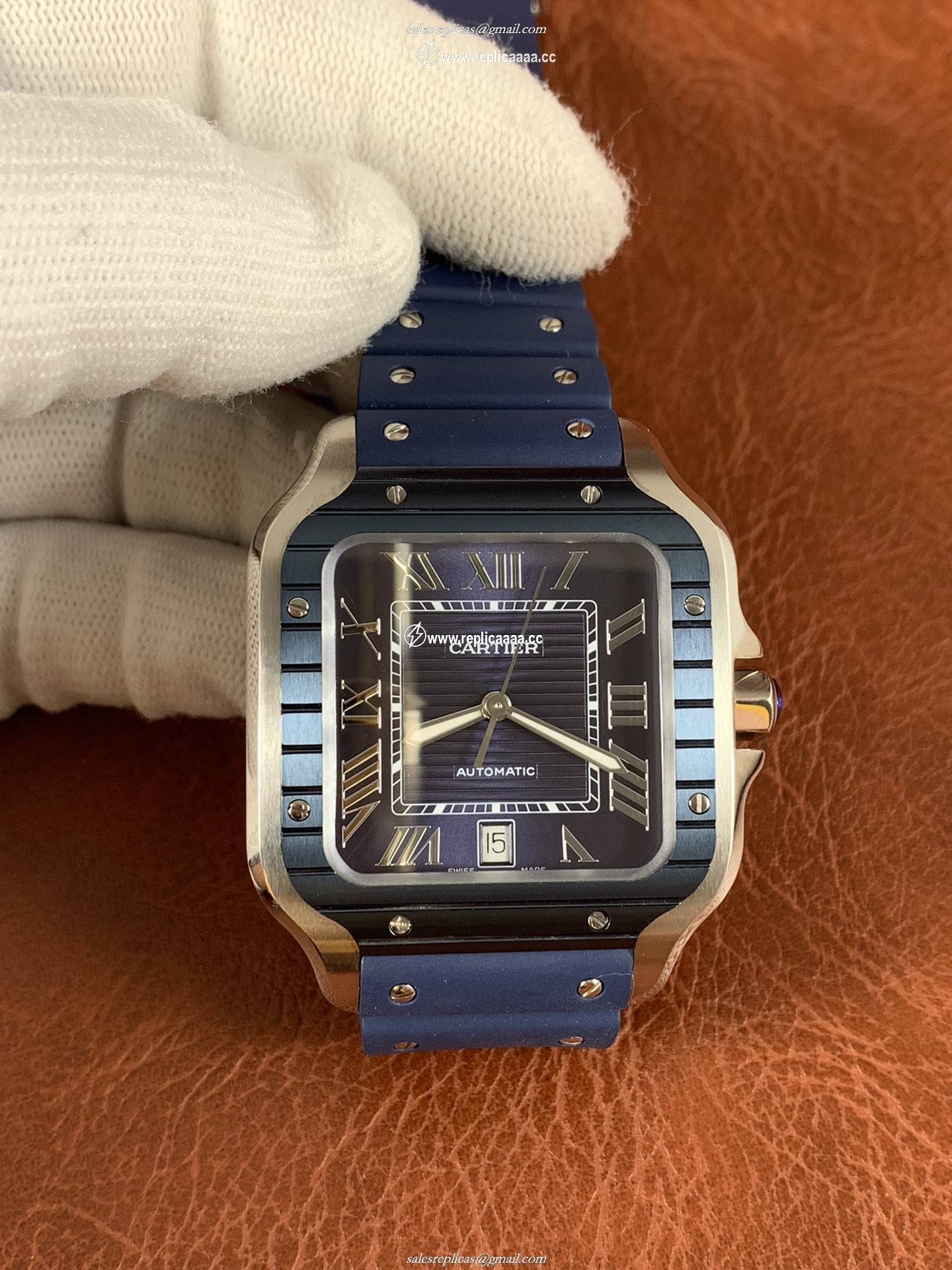 Cartier Mens Santos De Cartier WSSA0048 1 Cartier Mens Santos De Cartier WSSA0048