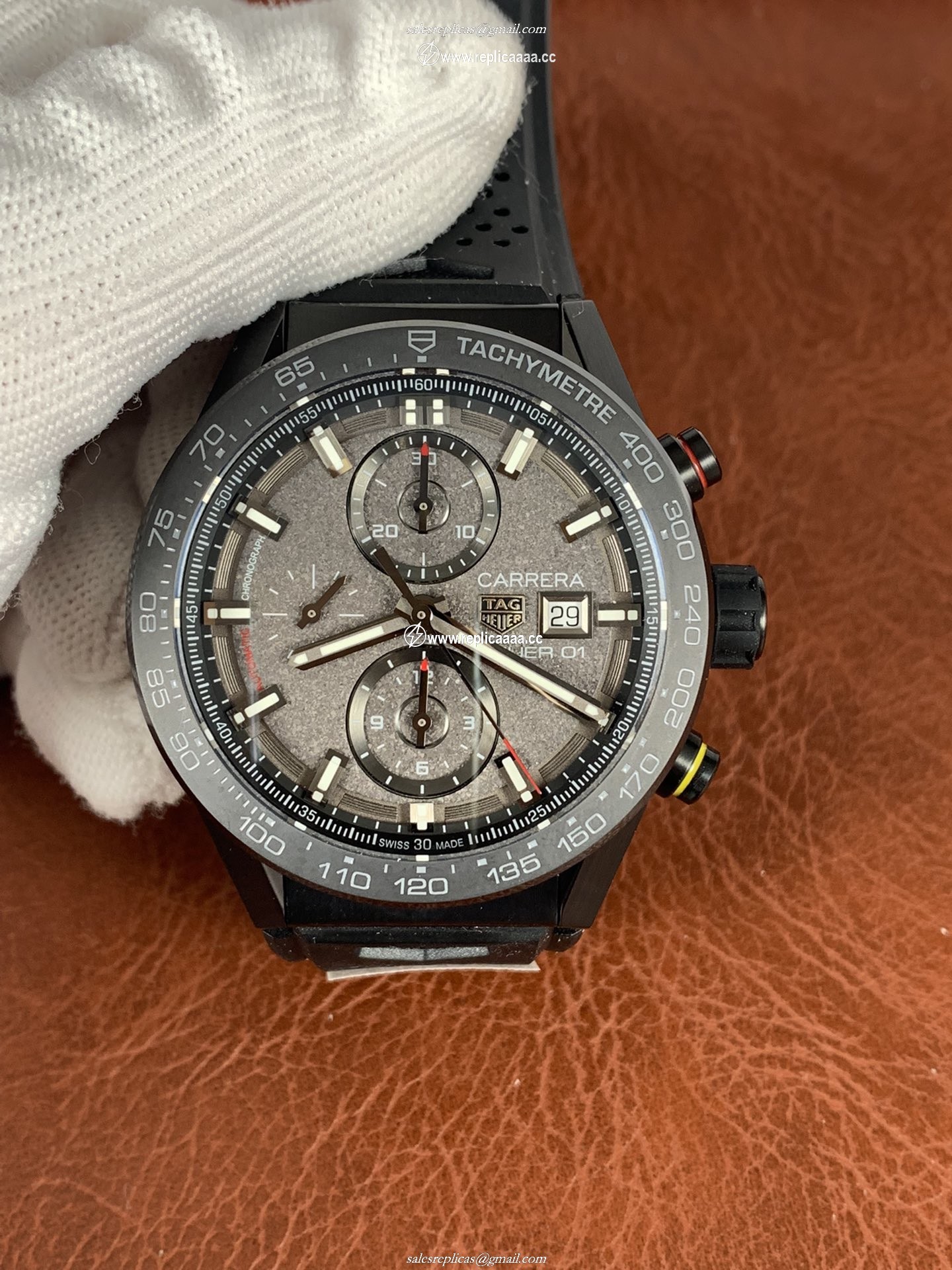 Tag Heuer Men Carrera Calibre Heuer 01 Chronograph CAR201J.FT6087 1 Tag Heuer Men Carrera Calibre Heuer 01 Chronograph CAR201J.FT6087