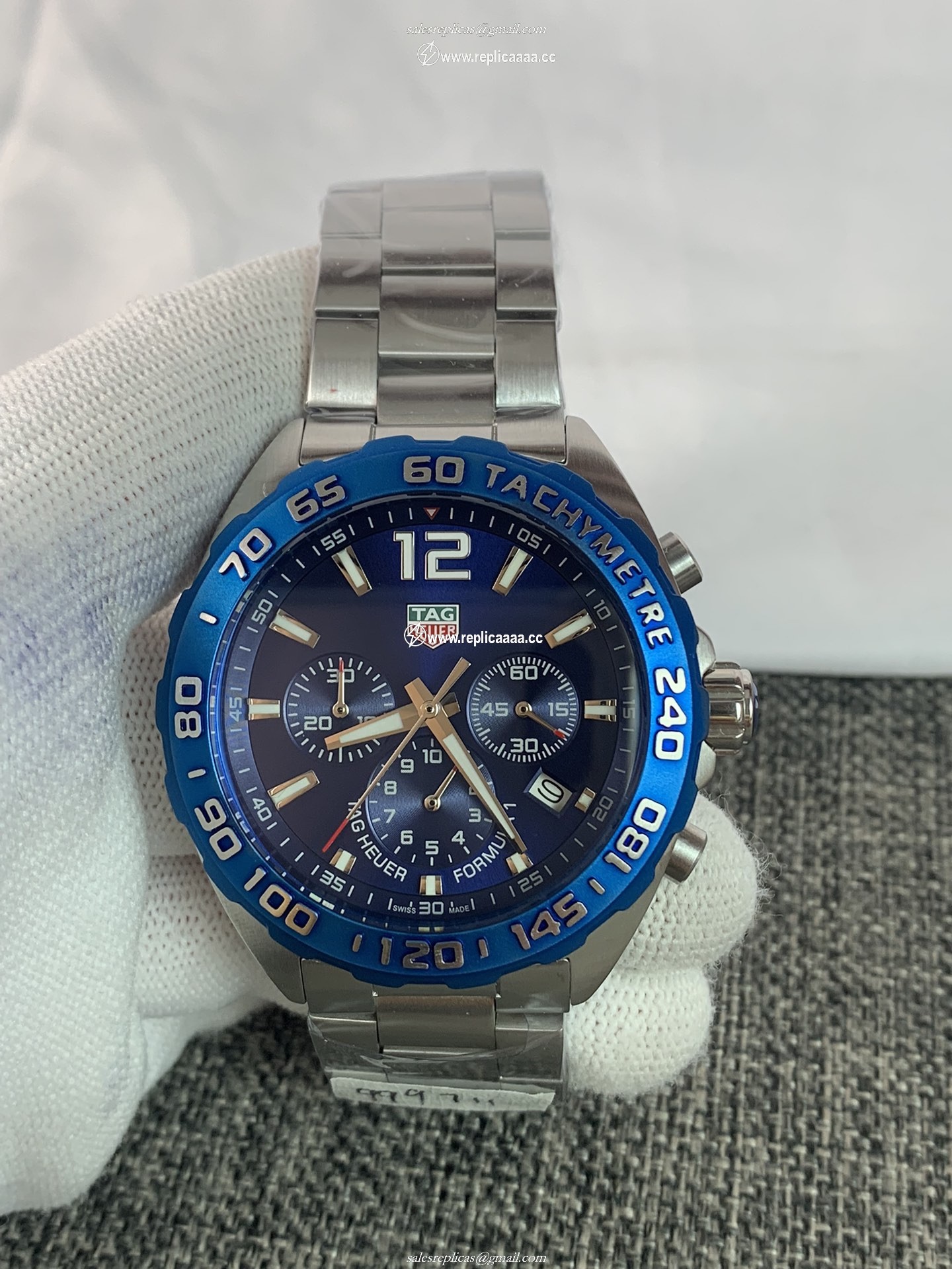 Tag Heuer Men Formula 1 Chronograph Quartz 43mm CAZ1014.BA0842 1 Tag Heuer Men Formula 1 Chronograph Quartz 43mm CAZ1014.BA0842