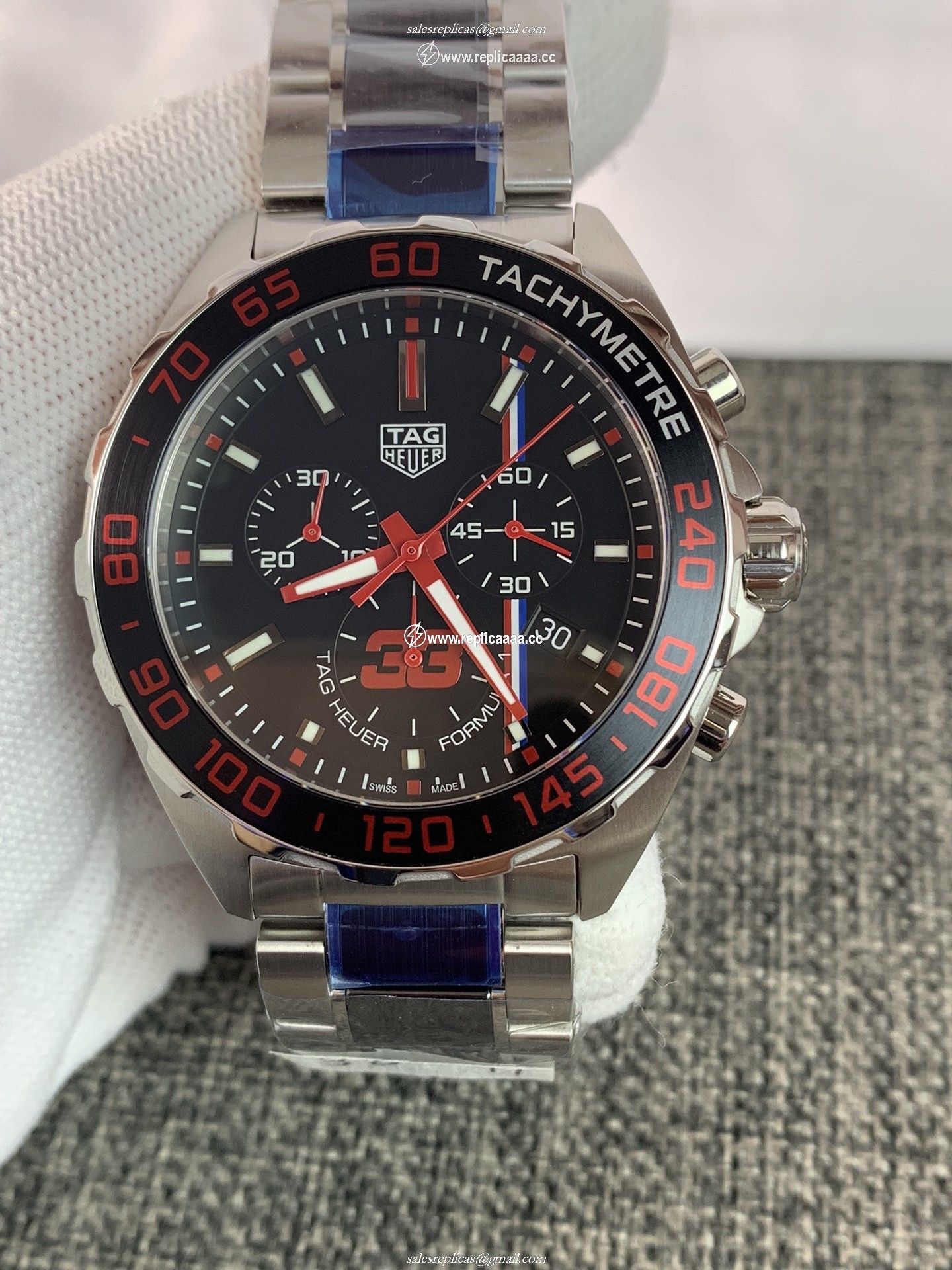 Tag Heuer Men Formula 1 Chronograph Quartz 43mm CAZ101U.BA0843