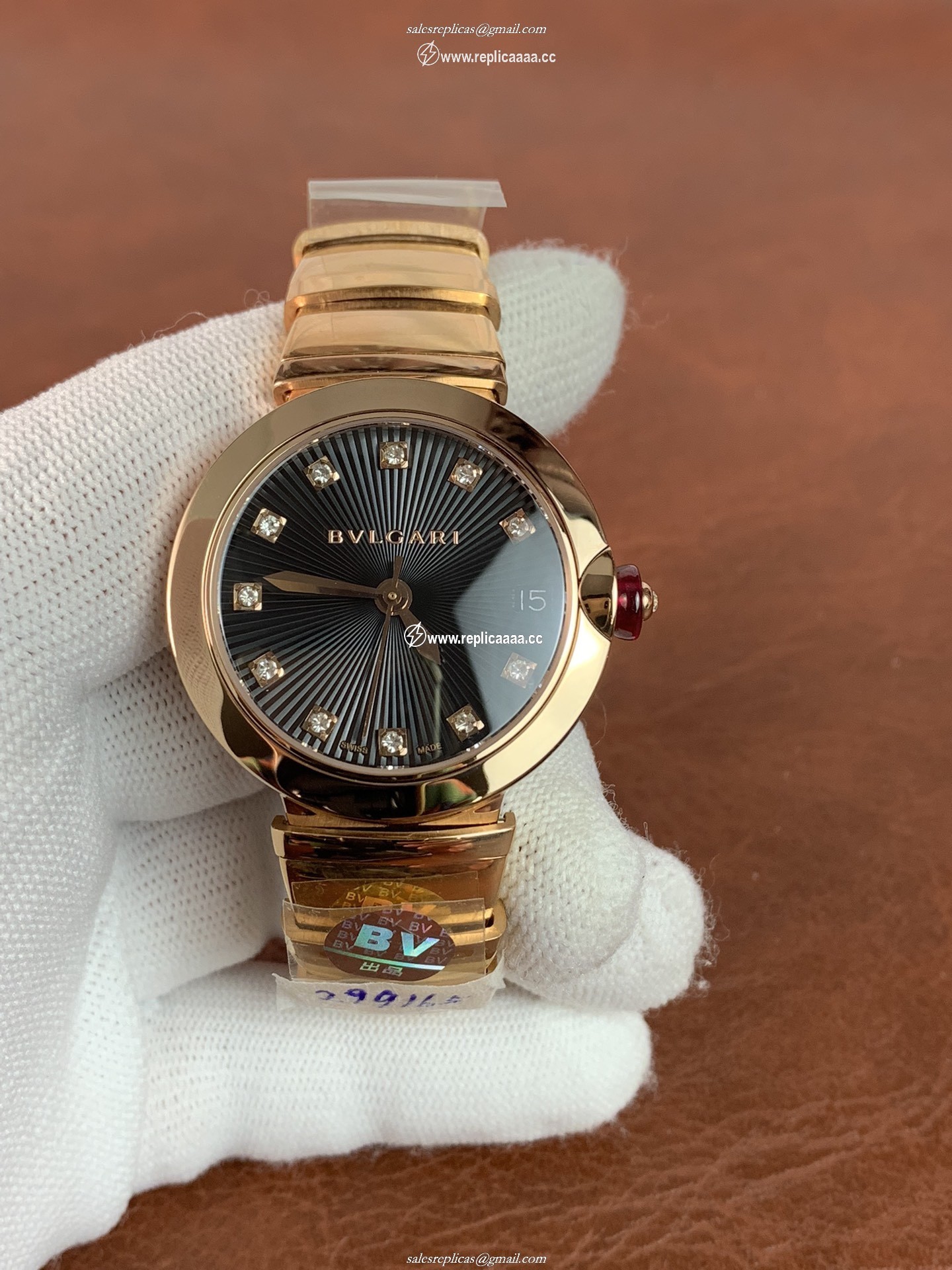 Bvlgari Ladies 102353 LUP33WGGD-11 1 Bvlgari Ladies 102353 LUP33WGGD-11