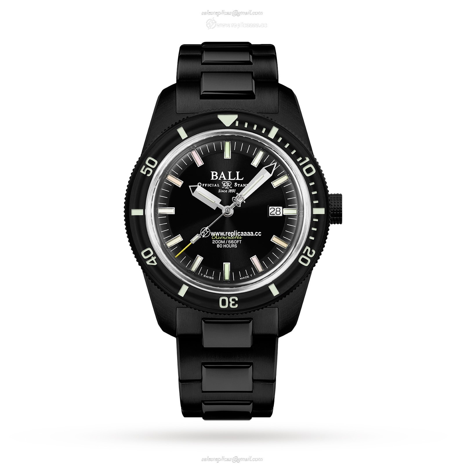 BALL Engineer II M Skindiver Heritage 42mm Mens details DD3208B-S2C-BKR
