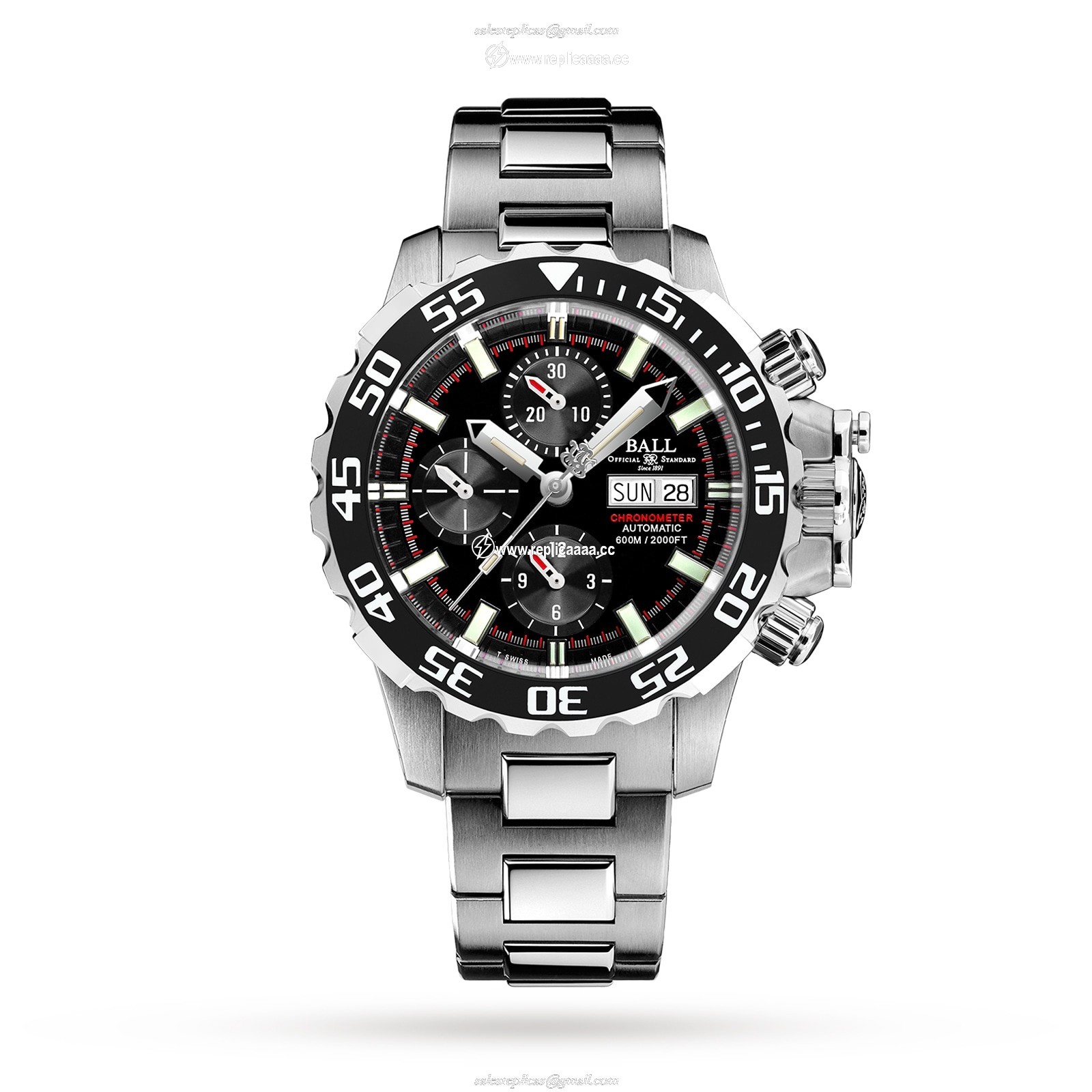 BALL Engineer Hydrocarbon NEDU 42mm Mens details DC3226A-S4C-BK