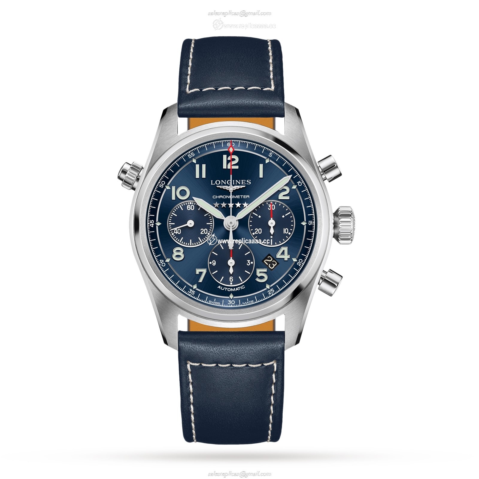 Longines Spirit 42mm Mens details L38204930 1 Longines Spirit 42mm Mens details L38204930
