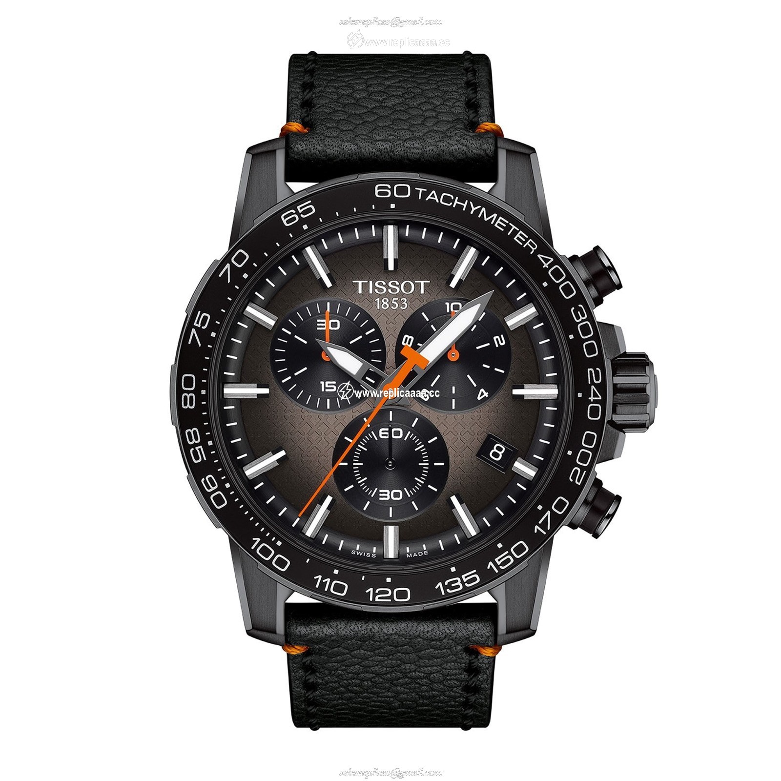 Tissot Supersport Chronograph 45.5mm Mens details - Black T1256173608100 1 Tissot Supersport Chronograph 45.5mm Mens details - Black T1256173608100