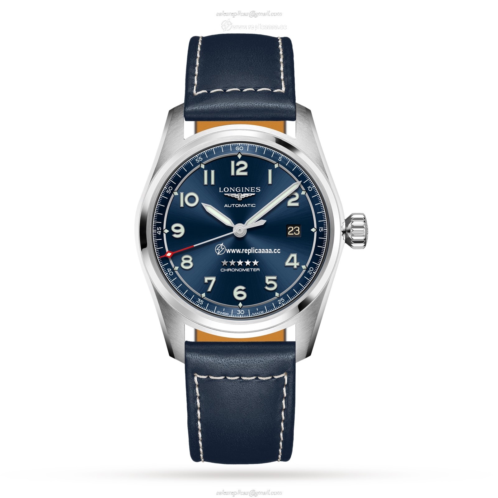 Longines Spirit 40mm Mens details L38104930 1 Longines Spirit 40mm Mens details L38104930