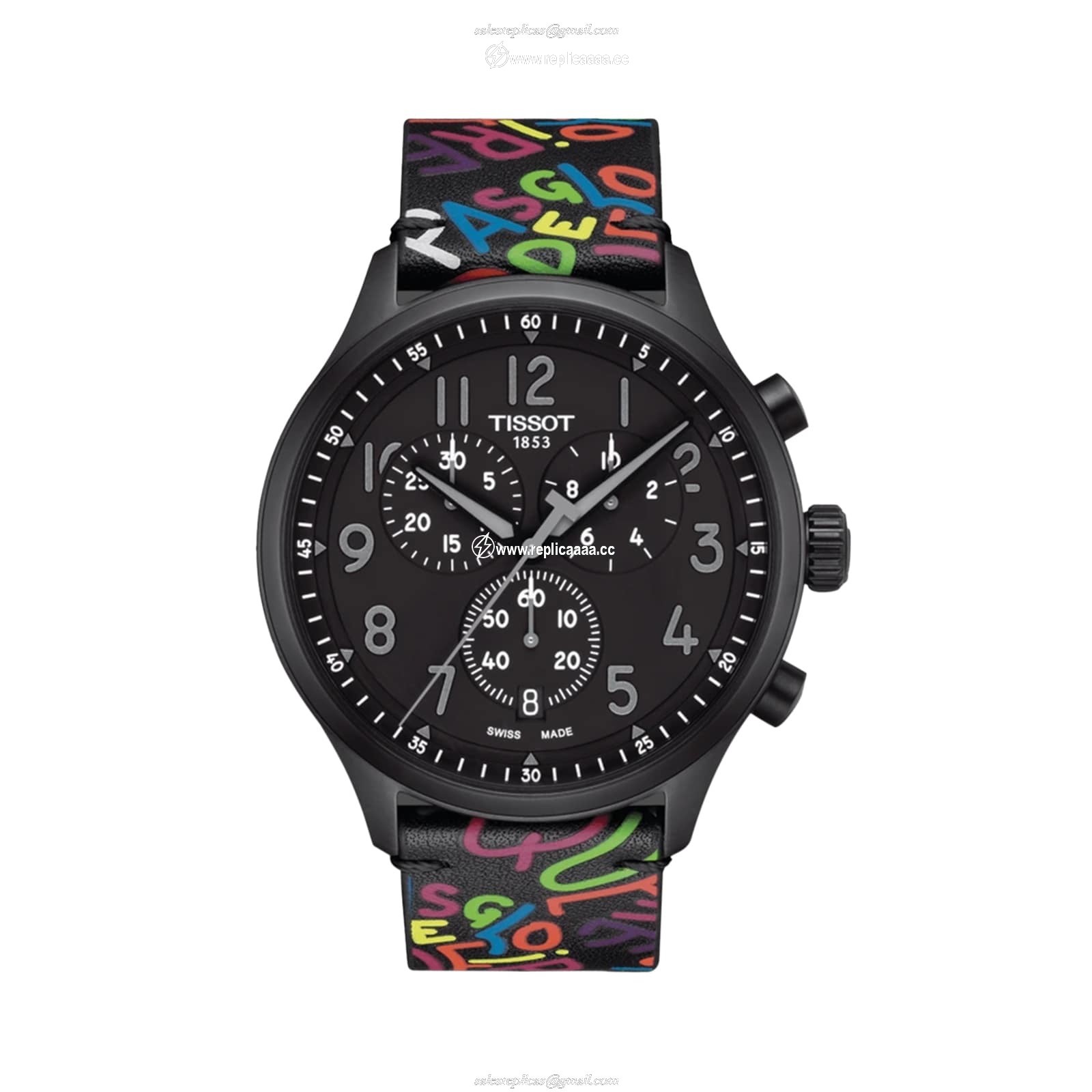 Tissot Chrono XL Special Edition Roglic 45mm Mens details Black T1166173605204 1 Tissot Chrono XL Special Edition Roglic 45mm Mens details Black T1166173605204