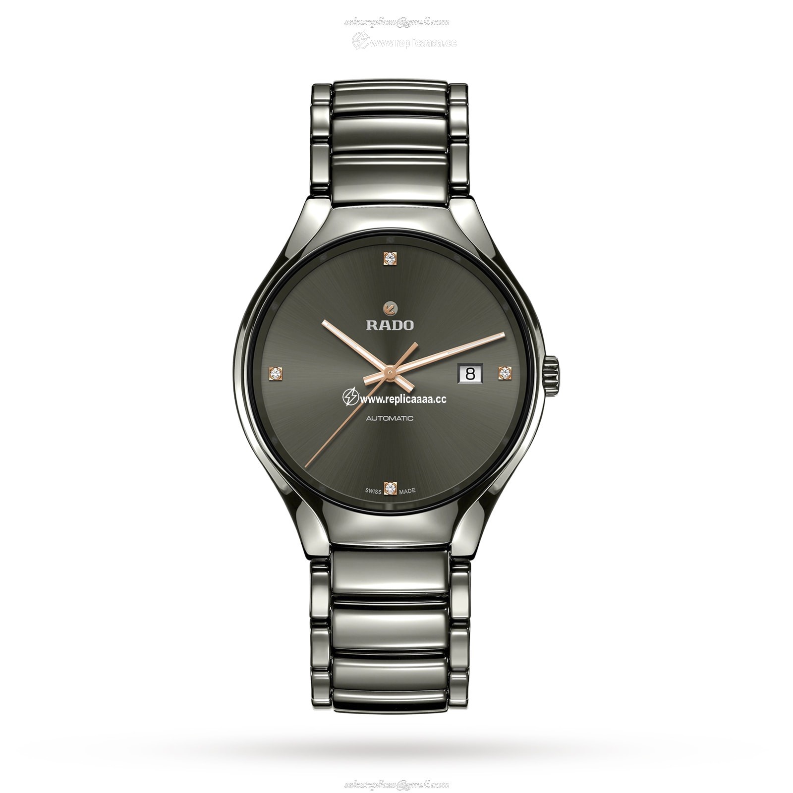 Rado True Automatic Diamonds 40mm Mens details R27057712