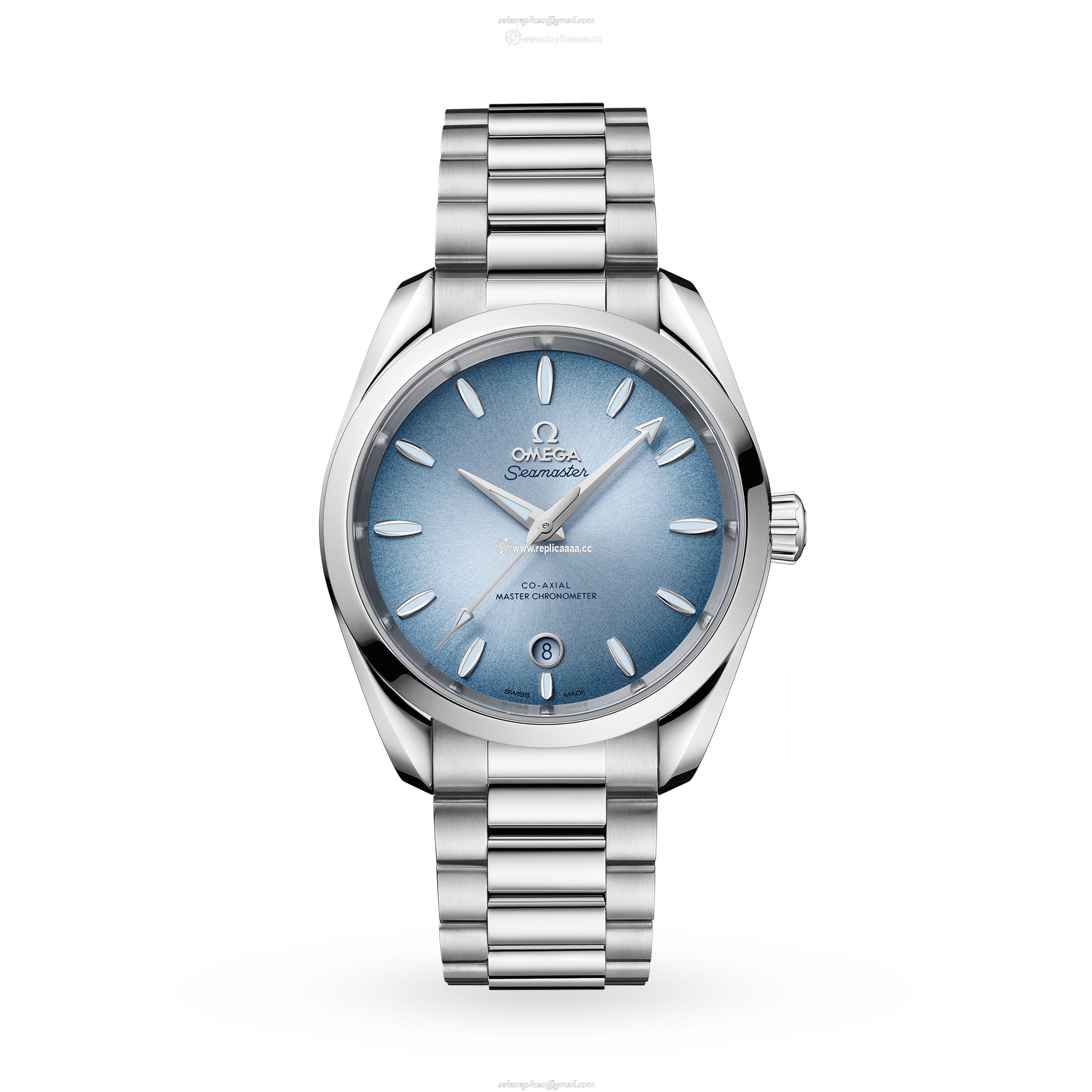 Omega Seamaster Aqua Terra 150M Co-Axial Master Chronometer 38mm Summer Blue O22010382003004