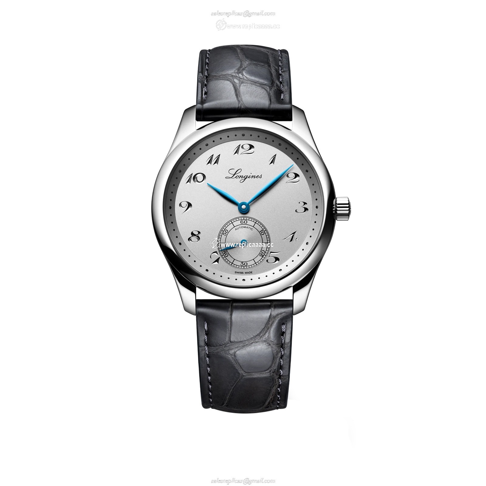 Longines Master Collection 38.5mm Mens details Silver L28434732