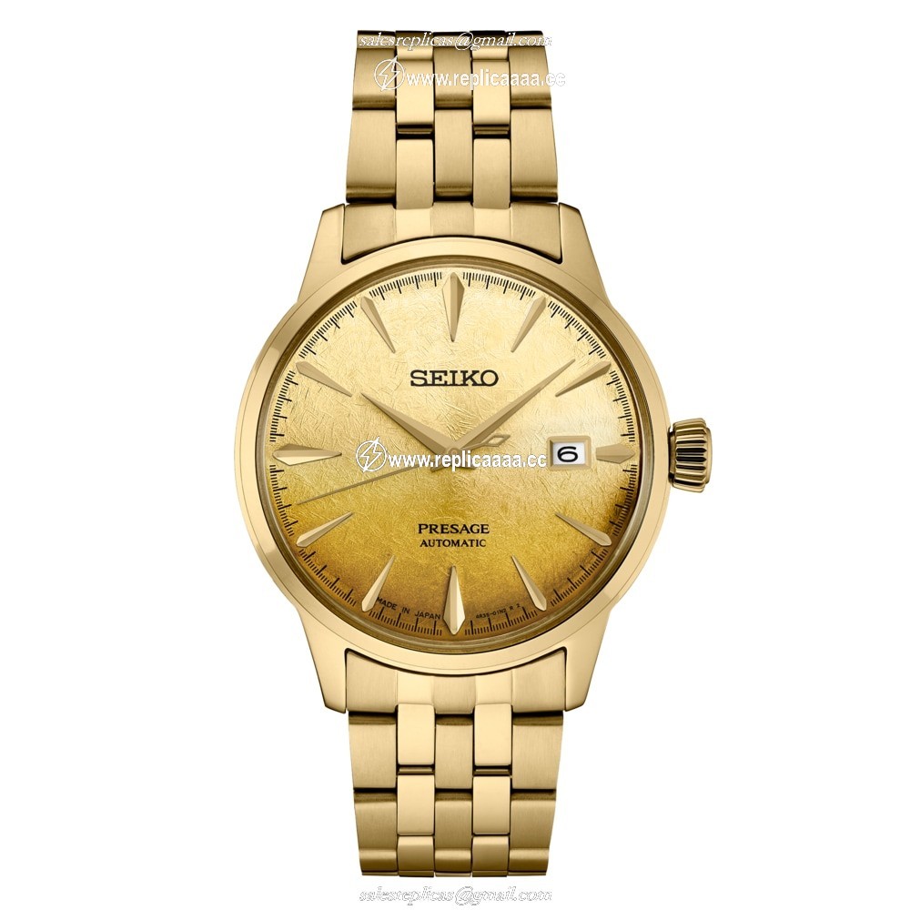 Seiko Beer Julep Presage Cocktail Time European US exclusive 40.5mm Mens details SRPK46J1 1 Seiko Beer Julep Presage Cocktail Time European US exclusive 40.5mm Mens details SRPK46J1