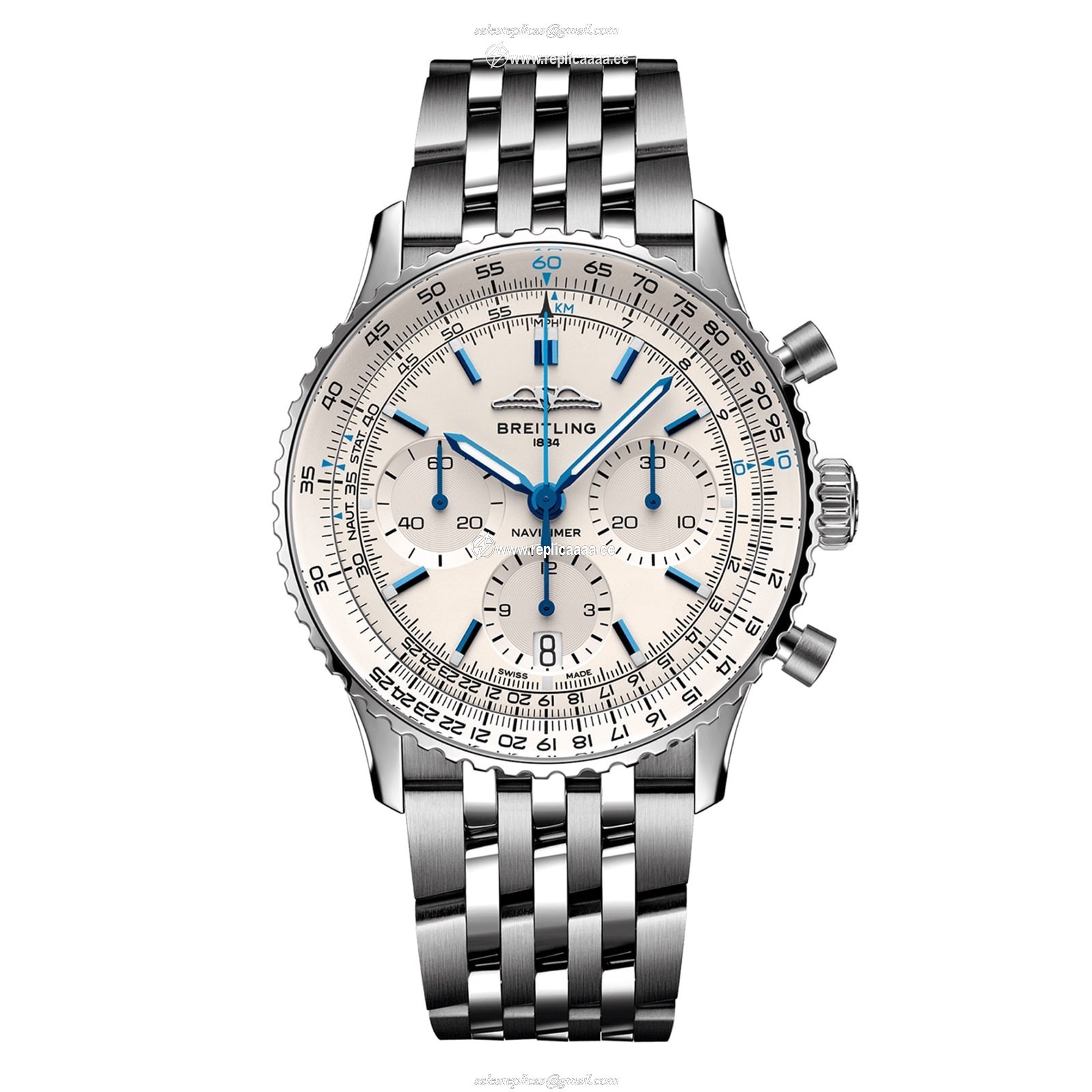 Breitling Navitimer Chronograph 41mm Mens details White AB0139A71G1A1 1 Breitling Navitimer Chronograph 41mm Mens details White AB0139A71G1A1