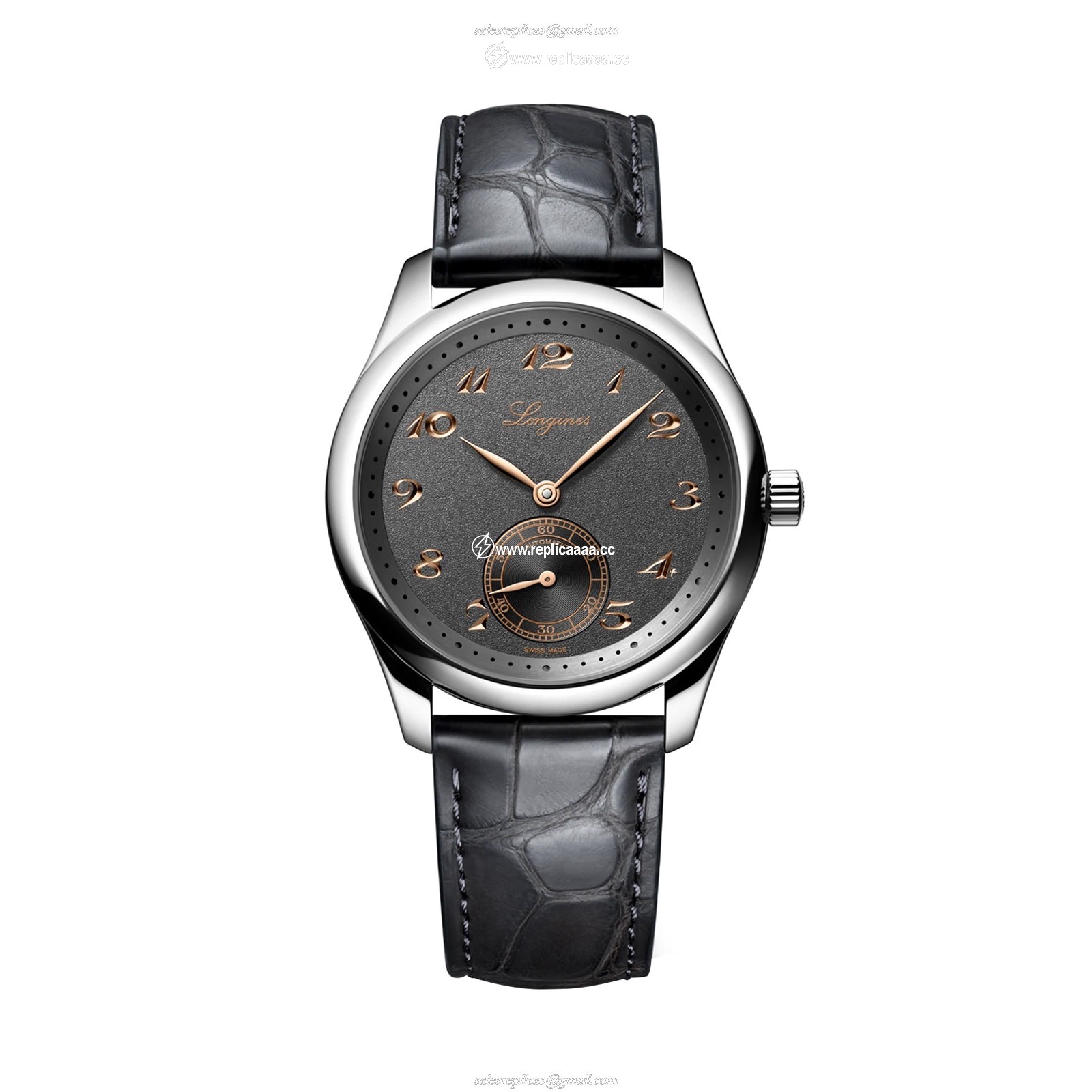 Longines Master Collection 38.5mm Mens details Grey L28434632