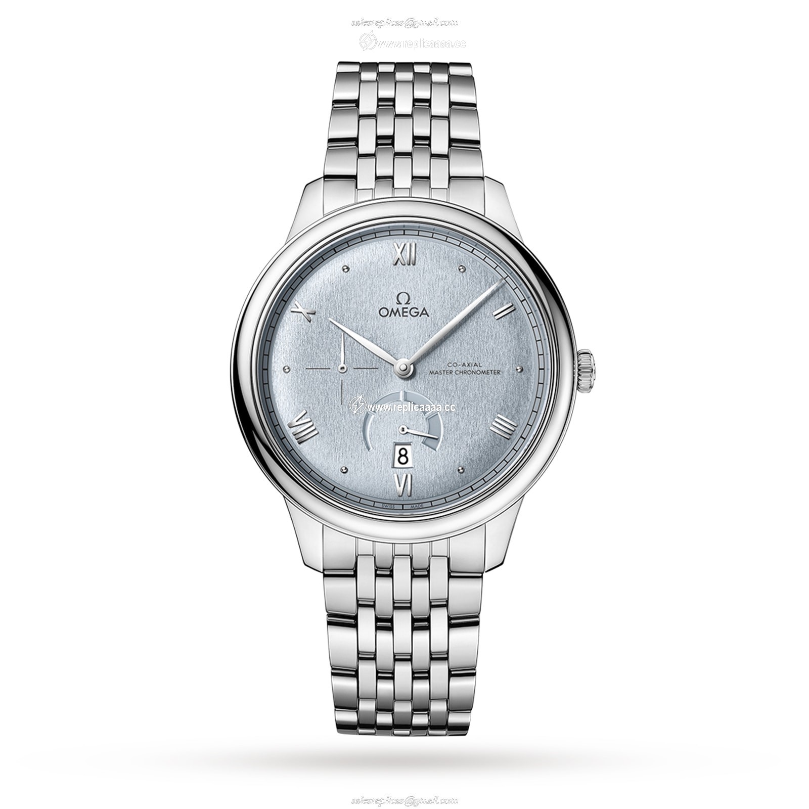 Omega De Ville Prestige Co-Axial Chronometer Power Reserve 41mm Mens details Blue O43410412103001 1 Omega De Ville Prestige Co-Axial Chronometer Power Reserve 41mm Mens details Blue O43410412103001