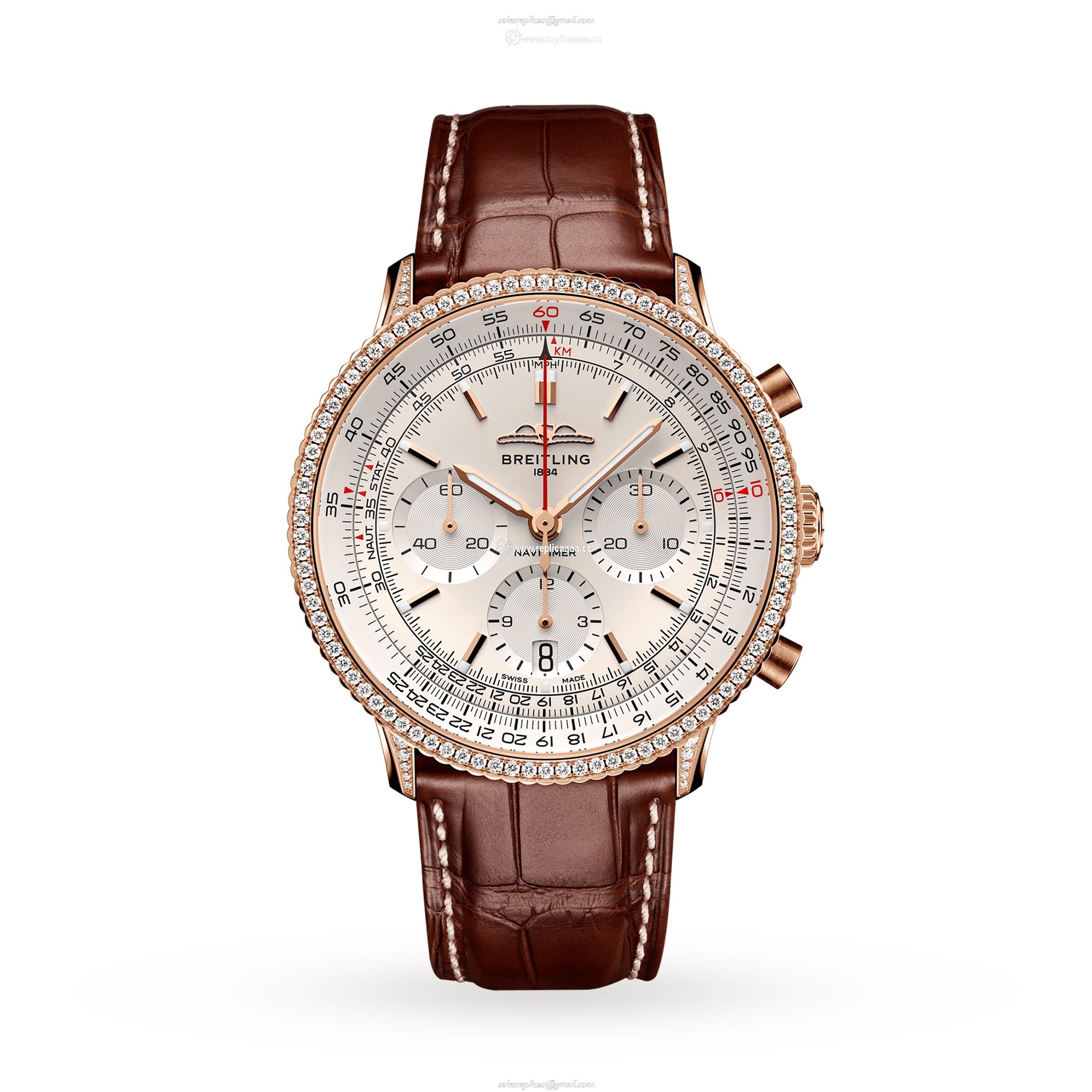 Breitling Navitimer Chronograph 41mm Mens details Cream Dial RB0139631G1P1 1 Breitling Navitimer Chronograph 41mm Mens details Cream Dial RB0139631G1P1
