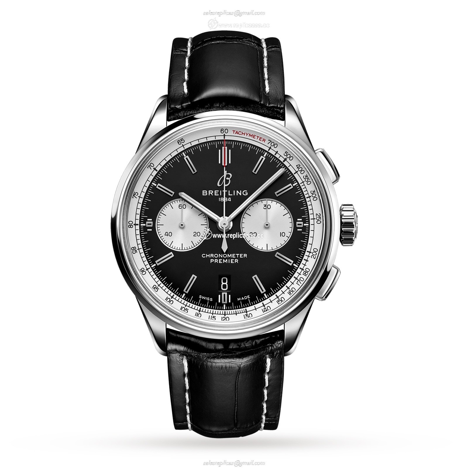 Breitling Premier B01 Chronograph 42 Stainless Steel details AB0118371B1P1 1 Breitling Premier B01 Chronograph 42 Stainless Steel details AB0118371B1P1