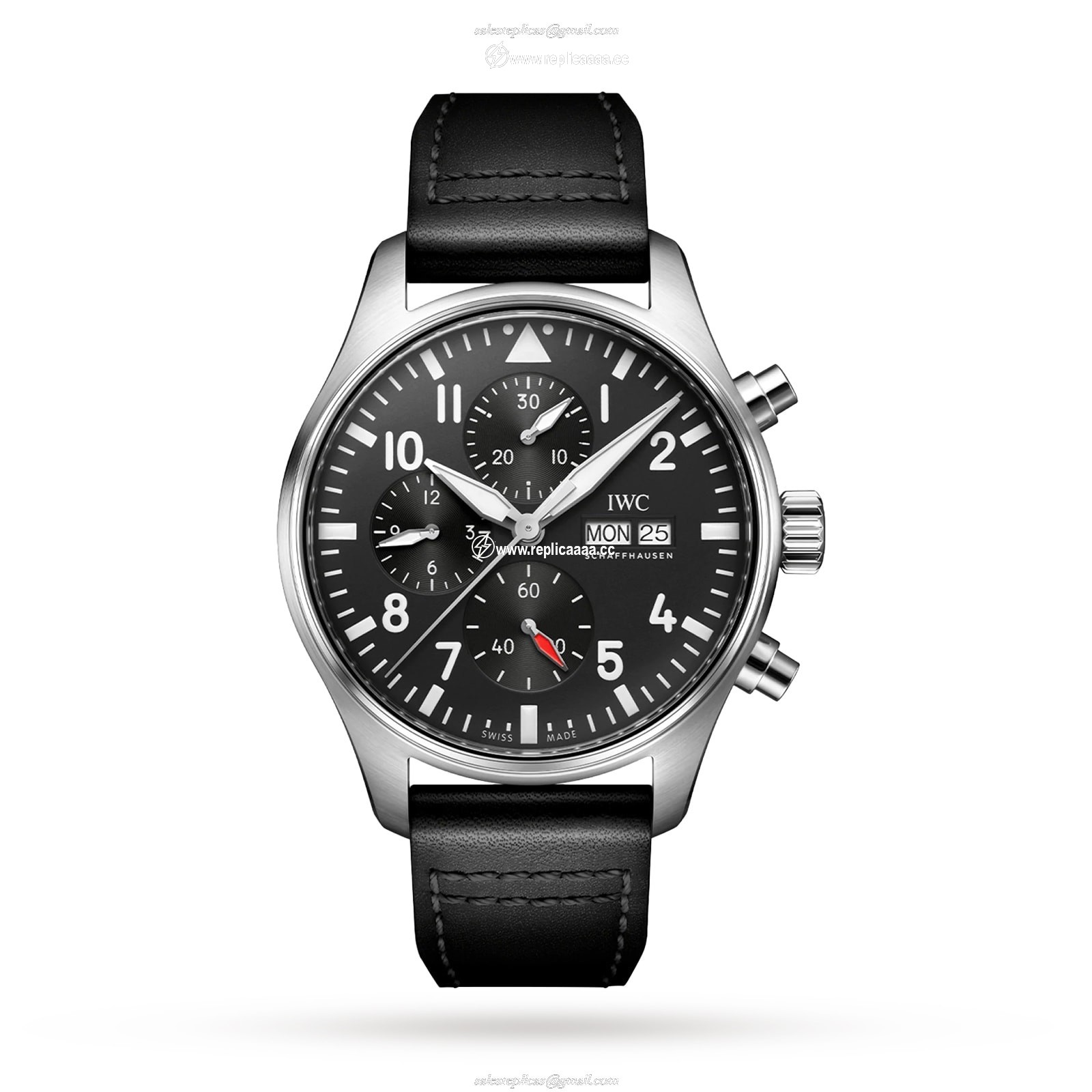 IWC Pilot's details Chronograph 43mm Mens details IW378001