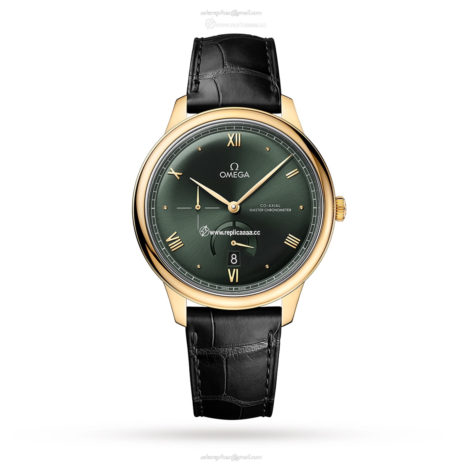 Omega De Ville Prestige Co-Axial Chronometer Power Reserve 41mm Mens details Green O43453412110001 1 Omega De Ville Prestige Co-Axial Chronometer Power Reserve 41mm Mens details Green O43453412110001