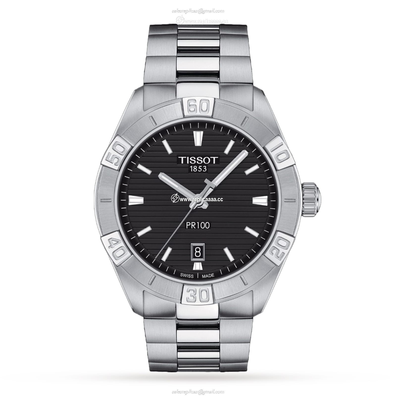 Tissot PR 100 Sport Chronograph 42mm Mens details T1016101105100 1 Tissot PR 100 Sport Chronograph 42mm Mens details T1016101105100