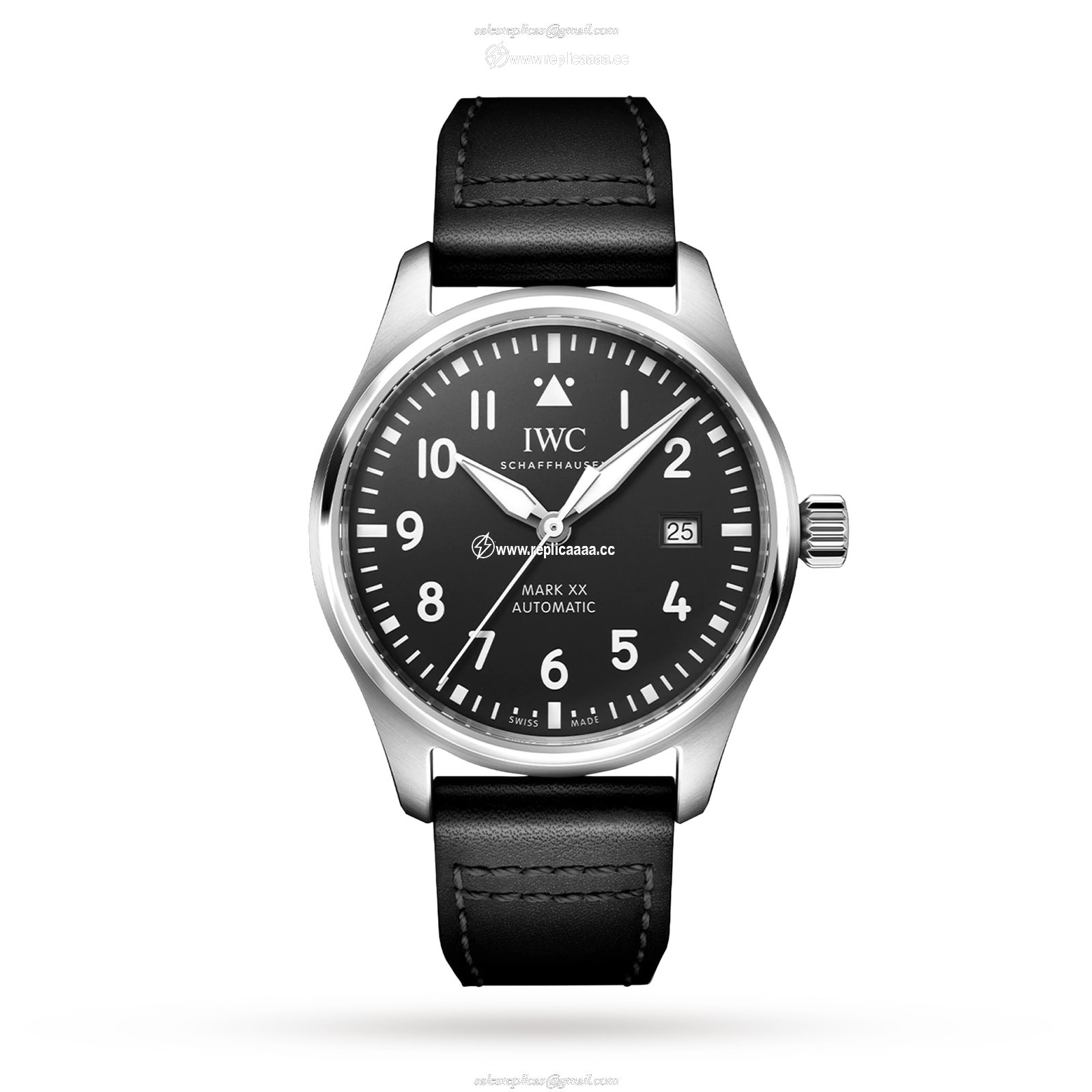 IWC Pilot's Mark XX 40mm Mens details IW328201 1 IWC Pilot's Mark XX 40mm Mens details IW328201