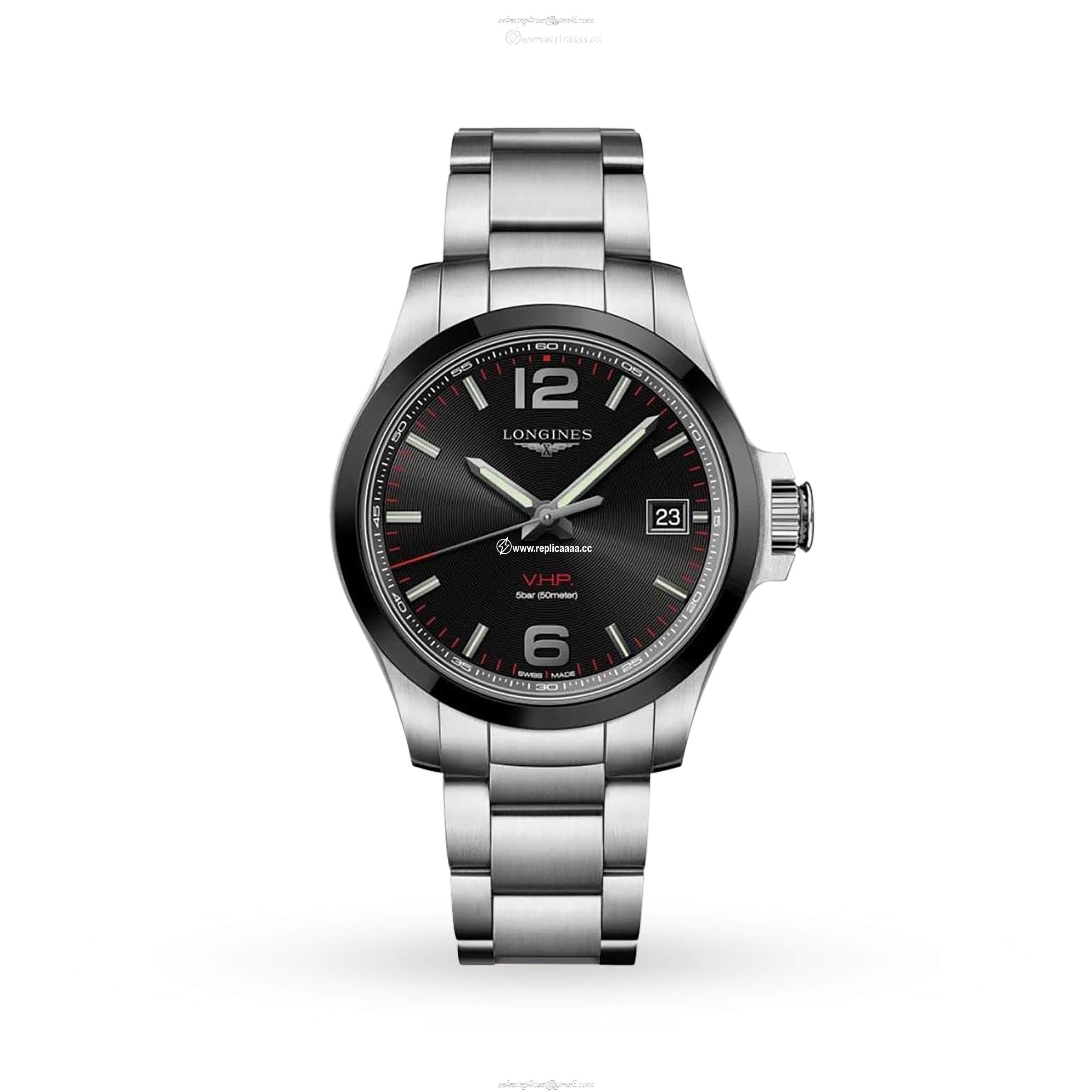 Longines Conquest V.H.P. 41mm Mens details L37194566
