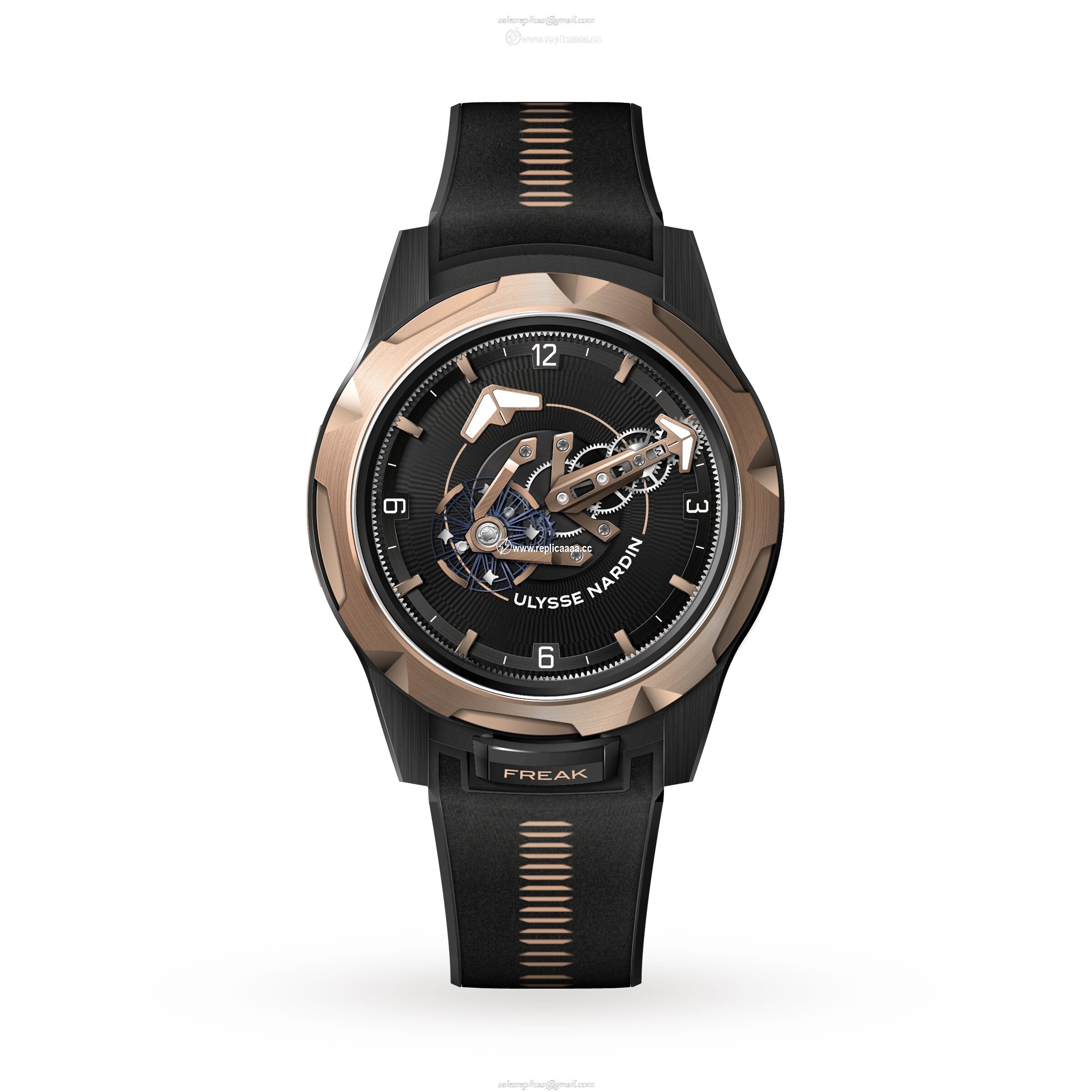 Ulysse Nardin Freak One 44mm Black DLC Titanium Case 2405-500-2A/3A