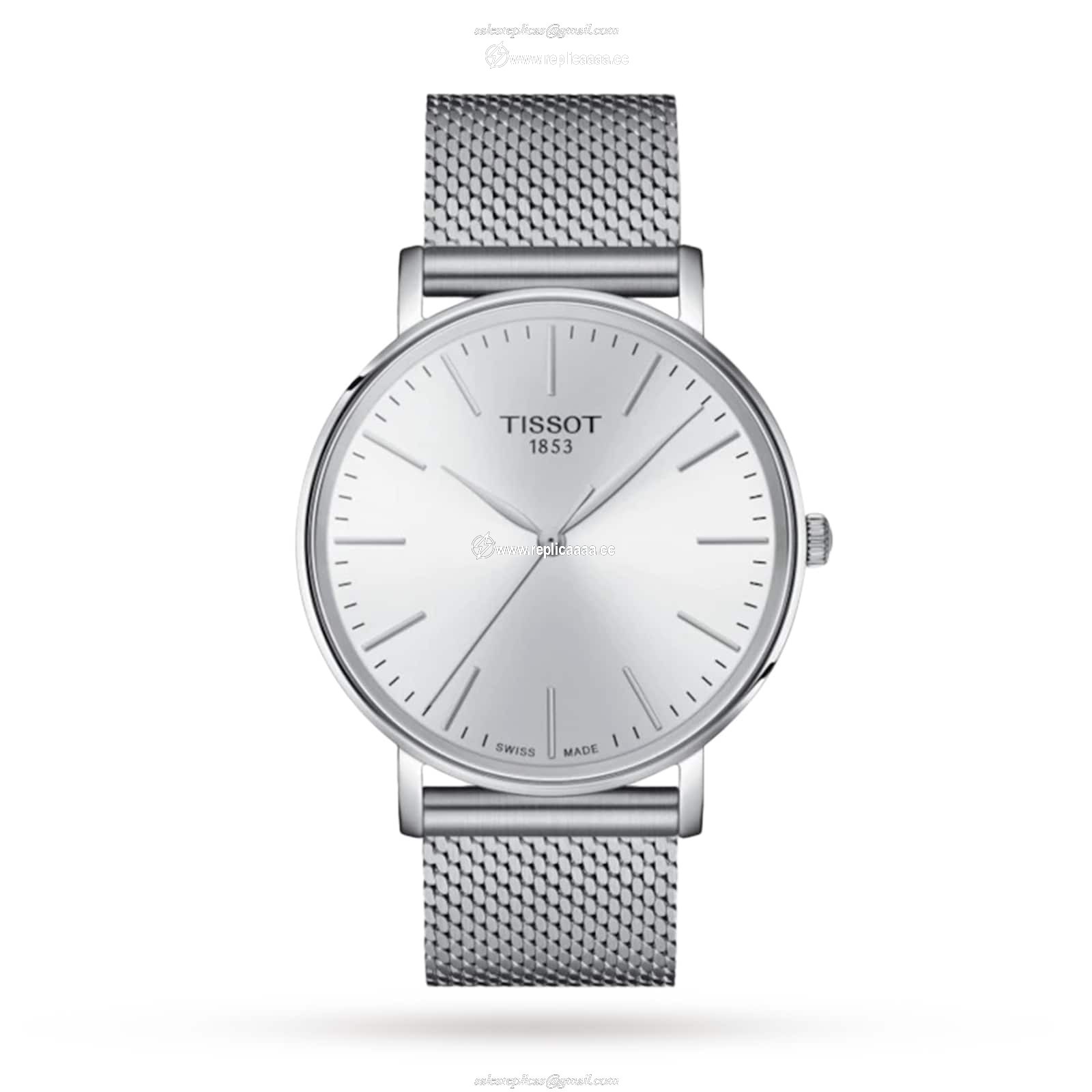 Tissot T-Classic Everytime 40mm Mens details T1434101101100 1 Tissot T-Classic Everytime 40mm Mens details T1434101101100