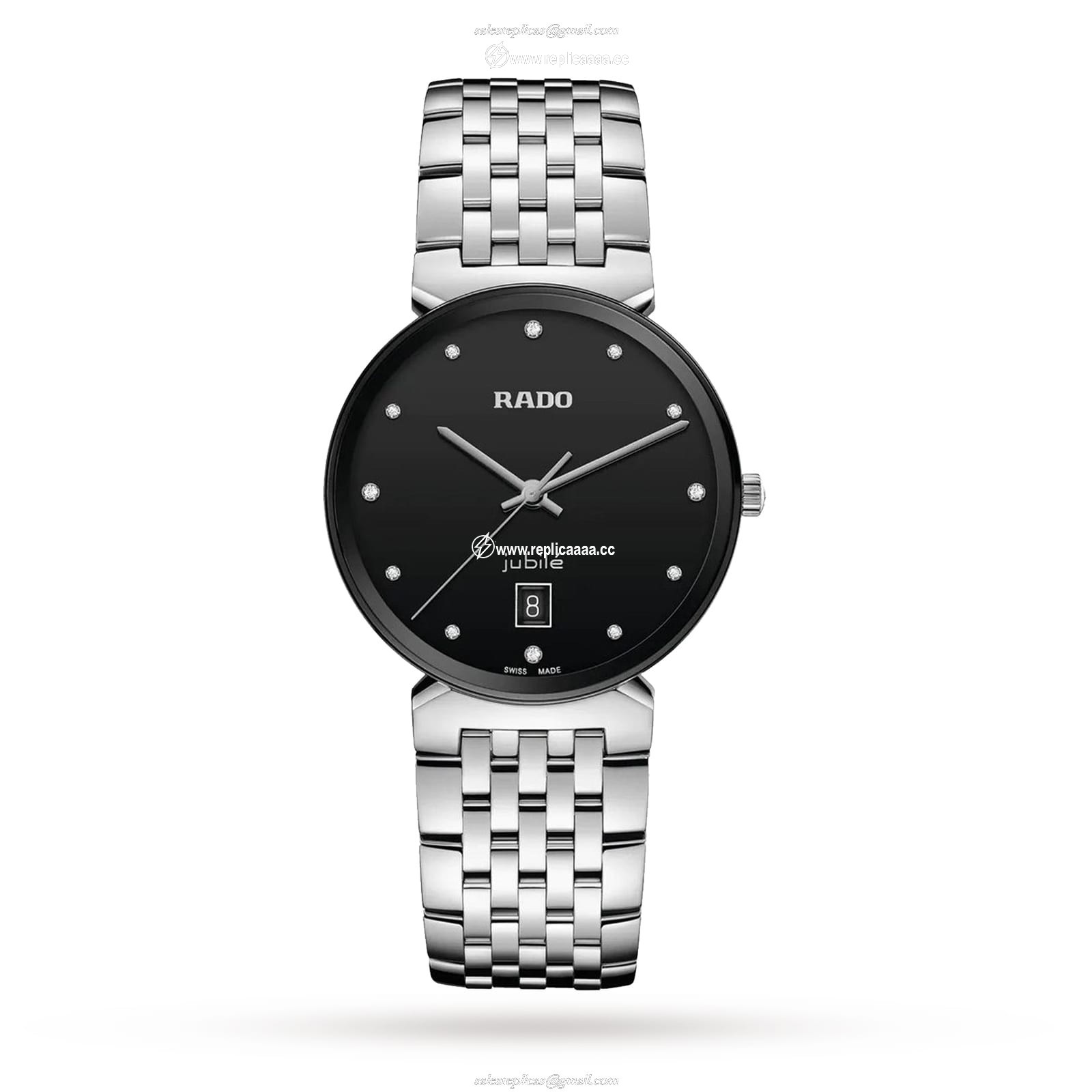 Rado Florence 38mm Mens details Black R48912733 1 Rado Florence 38mm Mens details Black R48912733