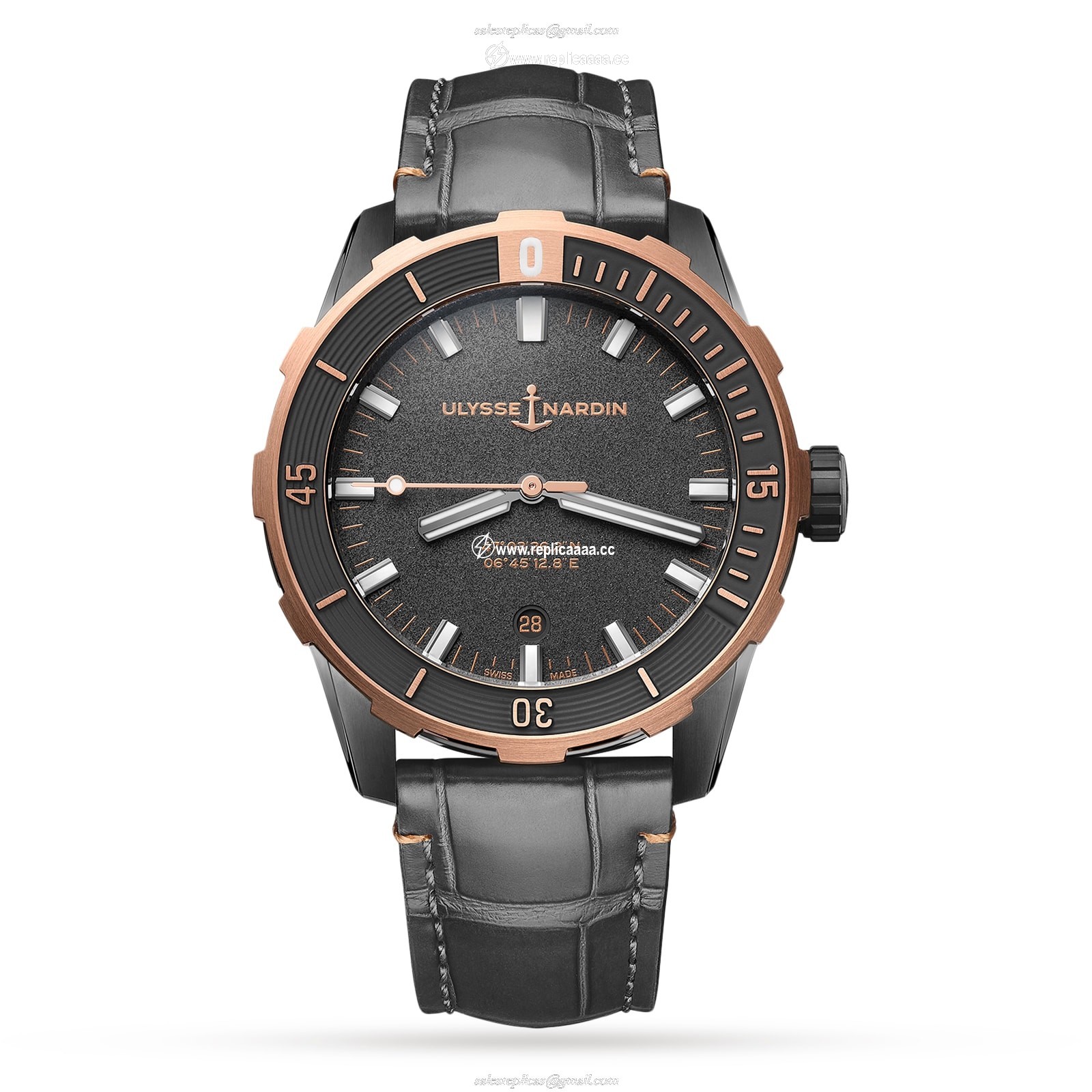 Ulysse Nardin Diver 42 8163-175/GREY-5N 1 Ulysse Nardin Diver 42 8163-175/GREY-5N