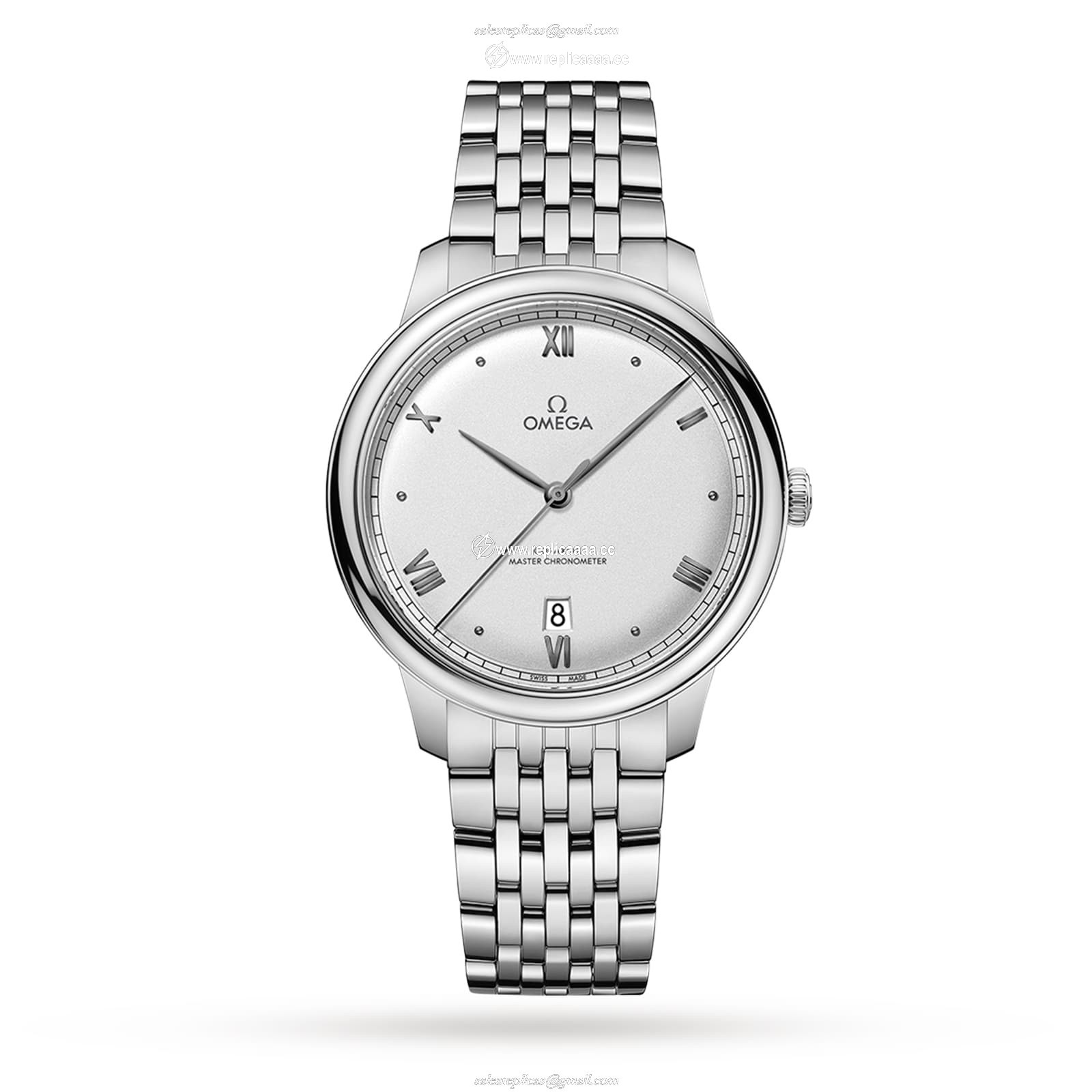 Omega De Ville Prestige Co-Axial Master Chronometer 40mm Mens details Silver O43410402002001 1 Omega De Ville Prestige Co-Axial Master Chronometer 40mm Mens details Silver O43410402002001