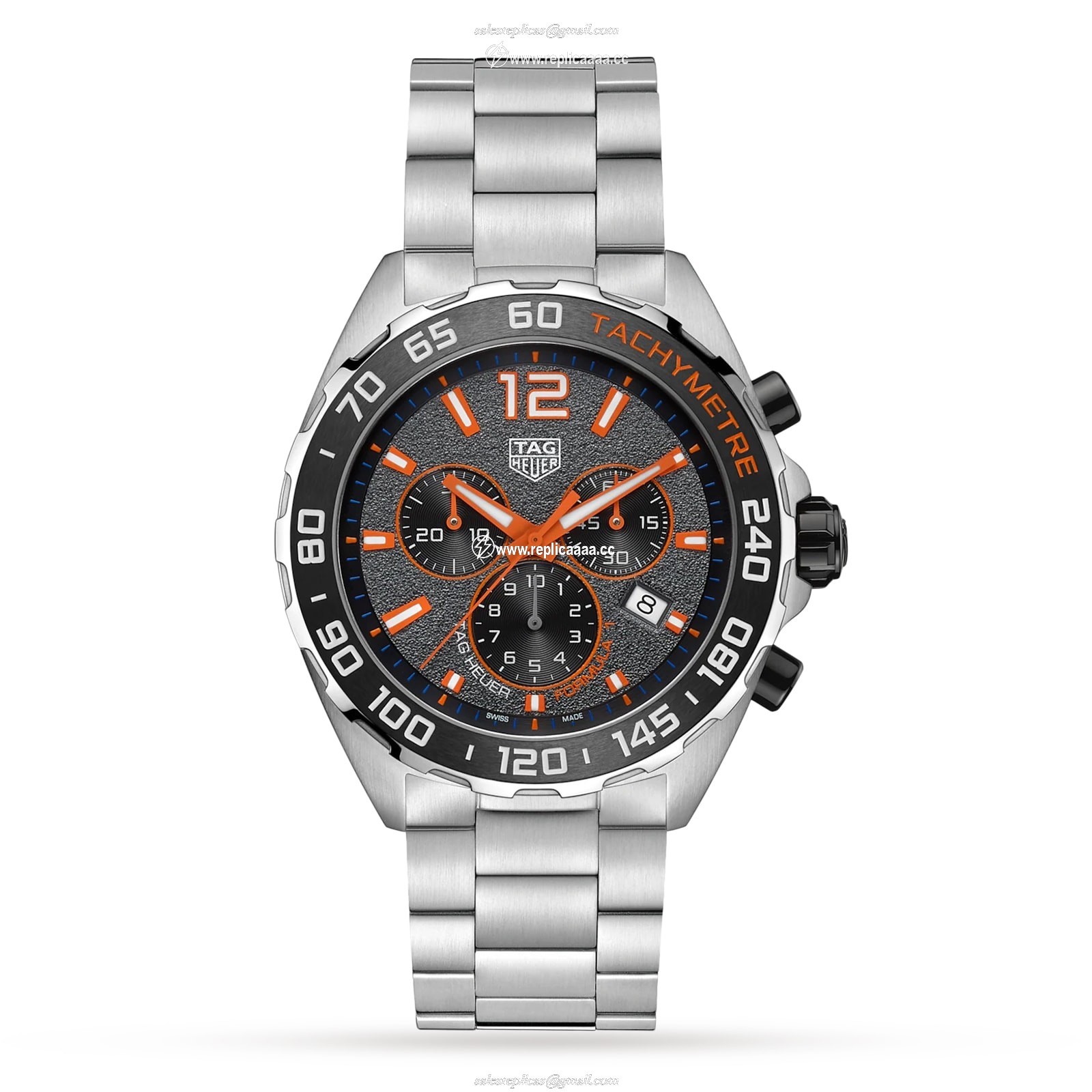 TAG Heuer Formula 1 Quartz Chronograph 43mm Mens details CAZ101AH.BA0842