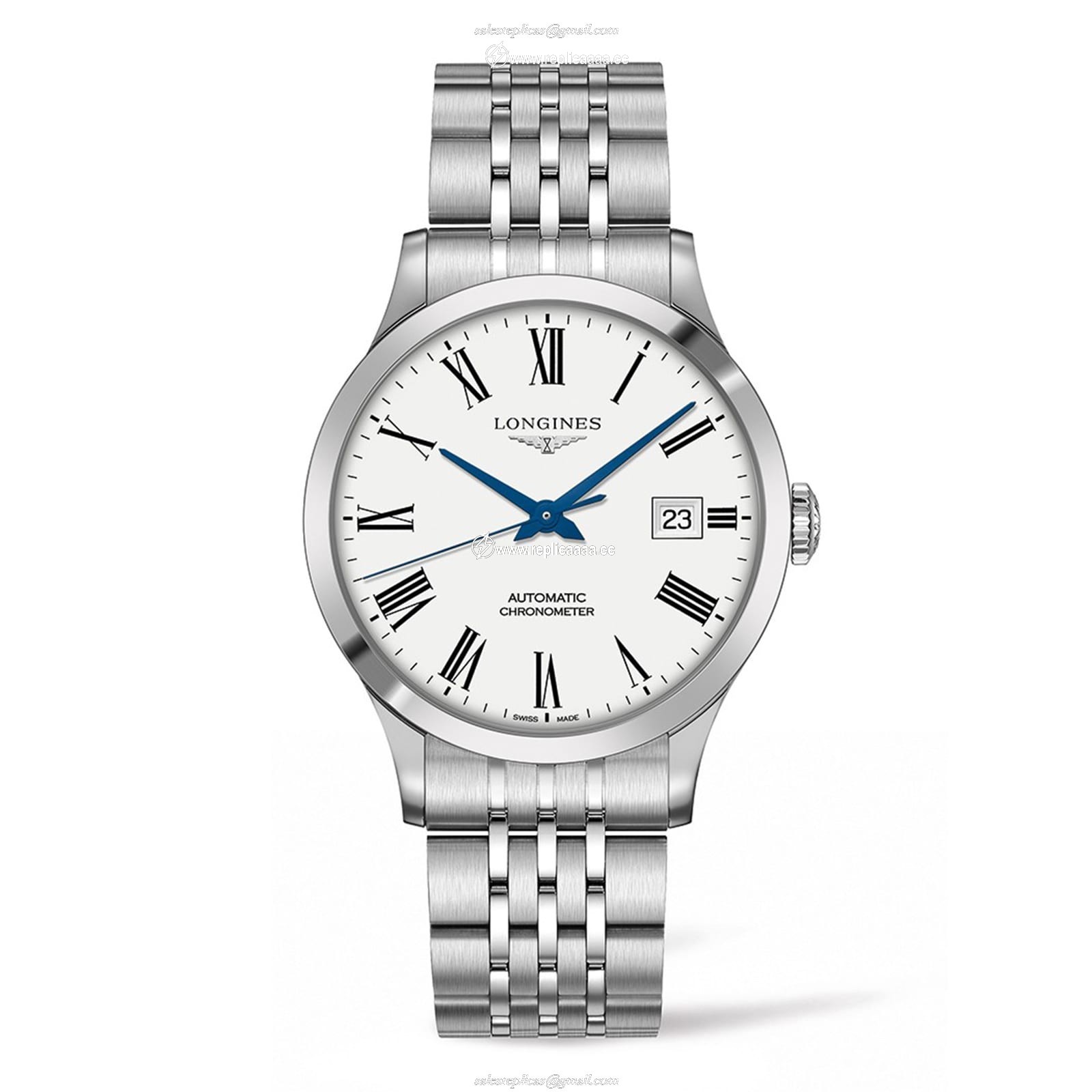 Longines Record 40mm Mens details L28214116