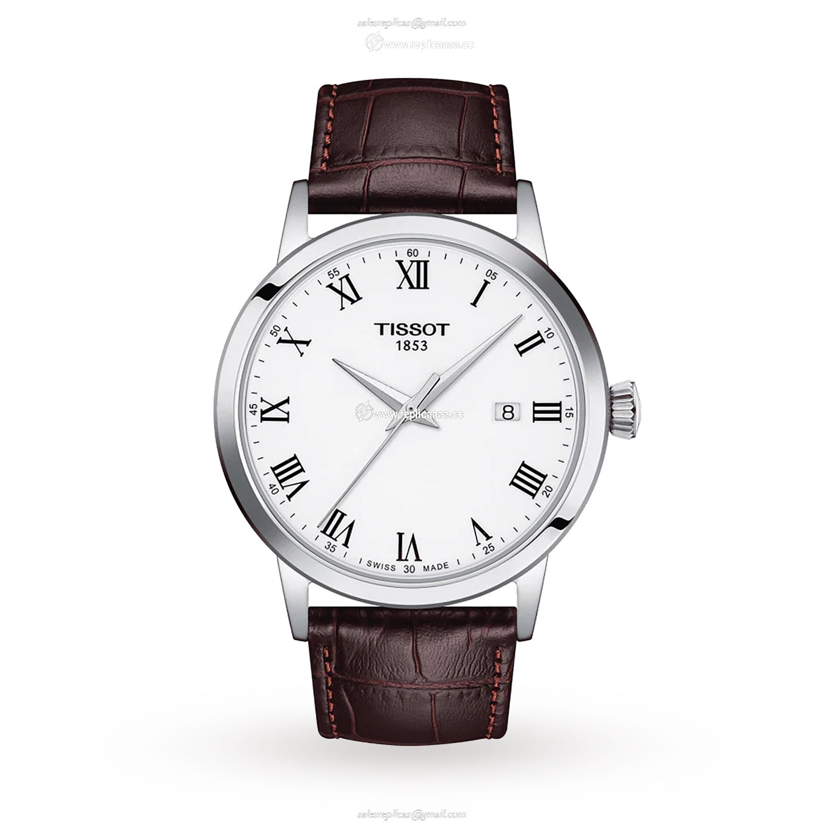Tissot T-Classic Dream Mens details 42mm T1294101601300 1 Tissot T-Classic Dream Mens details 42mm T1294101601300
